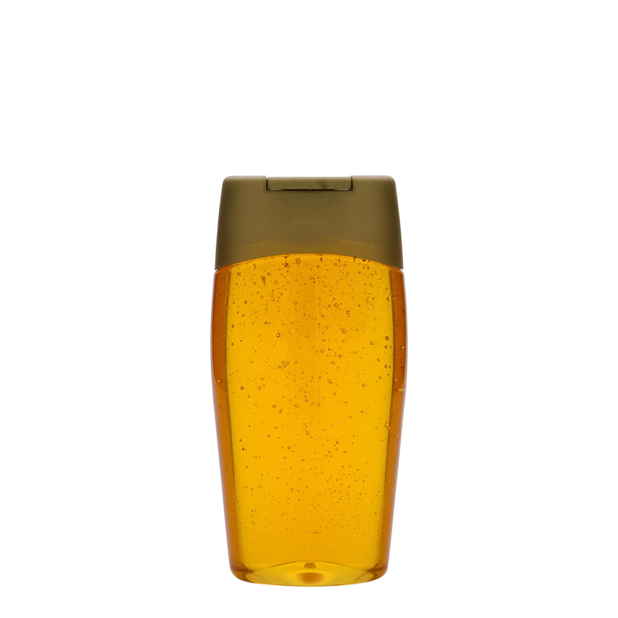 200 ml PET lahev „Squeeze“, oválná, plastová