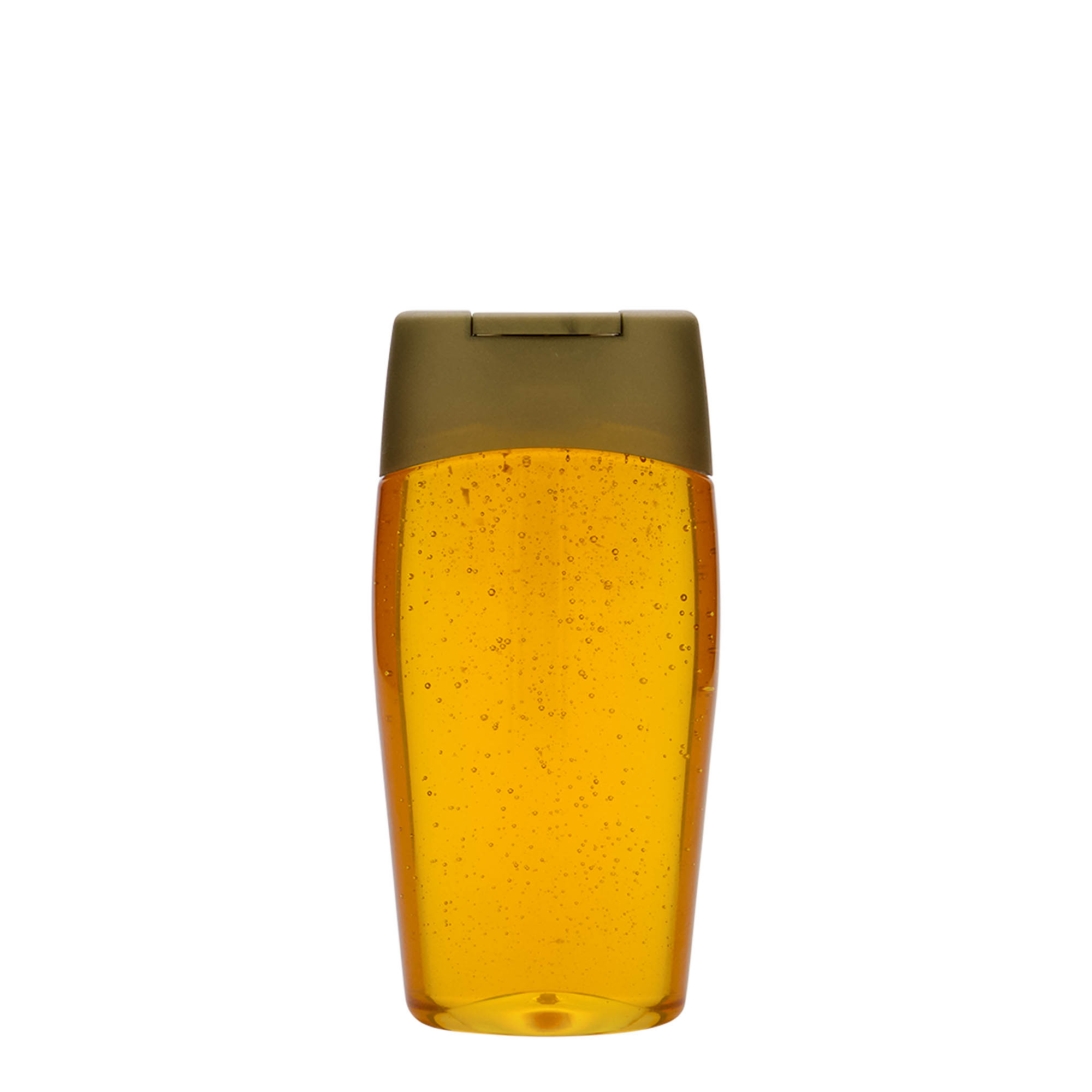 200 ml PET lahev „Squeeze“, oválná, plastová