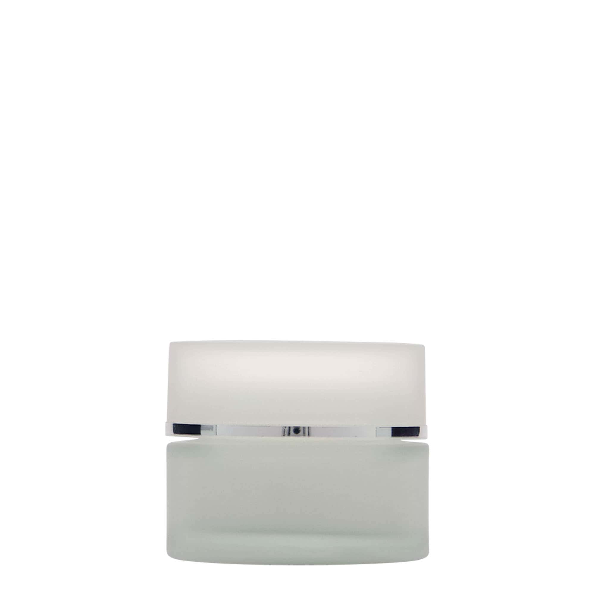 50 ml kelímek 'Platin Edition', sklo, matné, hrdlo: závitové uzávěr 50 ml kelímek 'Platin Edition', sklo, matné, hrdlo: závitové uzávěr