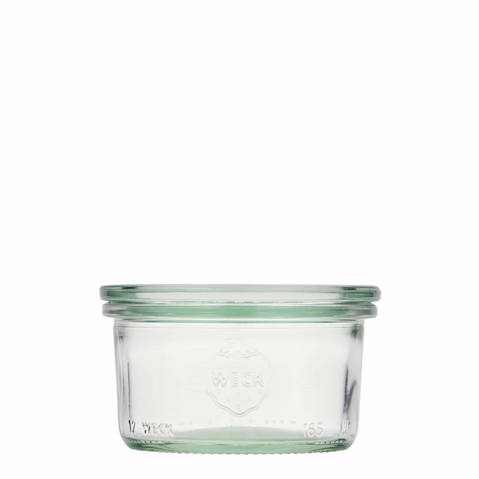 165 ml WECK zavařovací sklenice, hrdlo: kulatý okraj