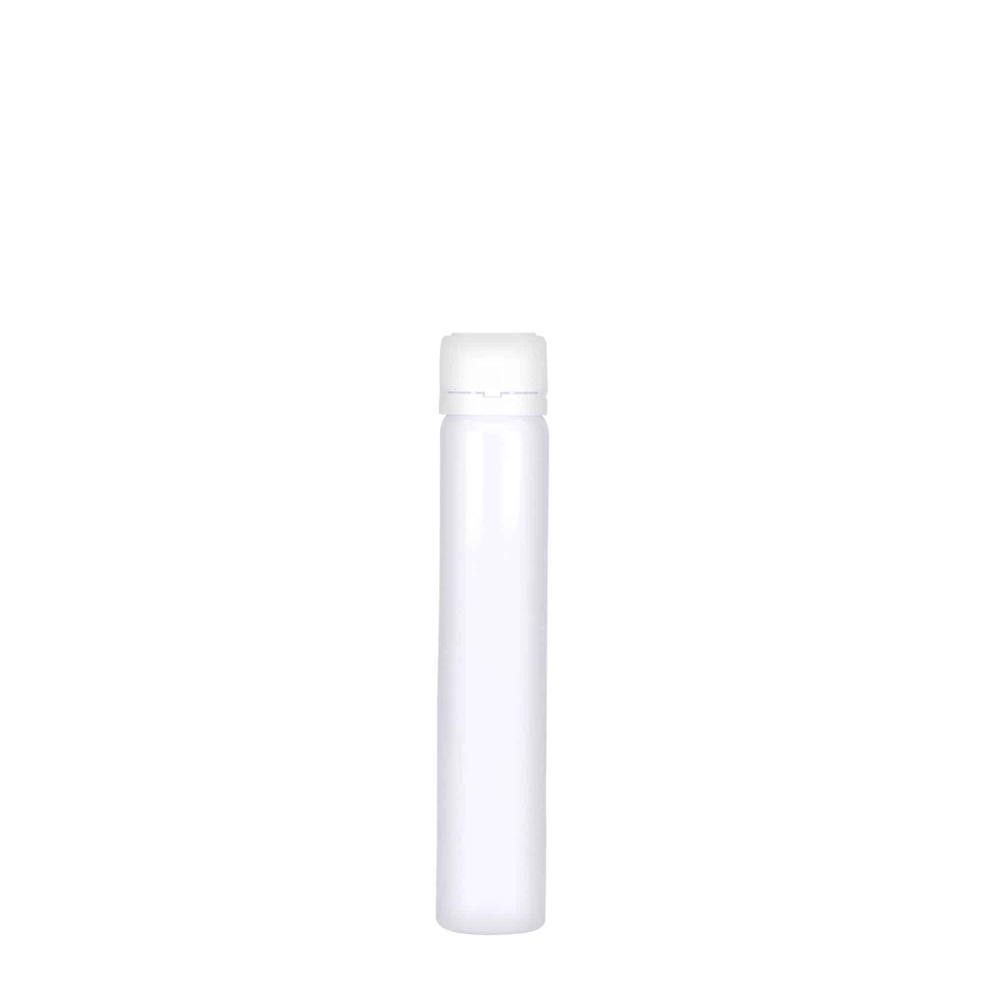 25 ml PET-trubička, plast, bílá, hrdlo: šroubovací uzávěr
