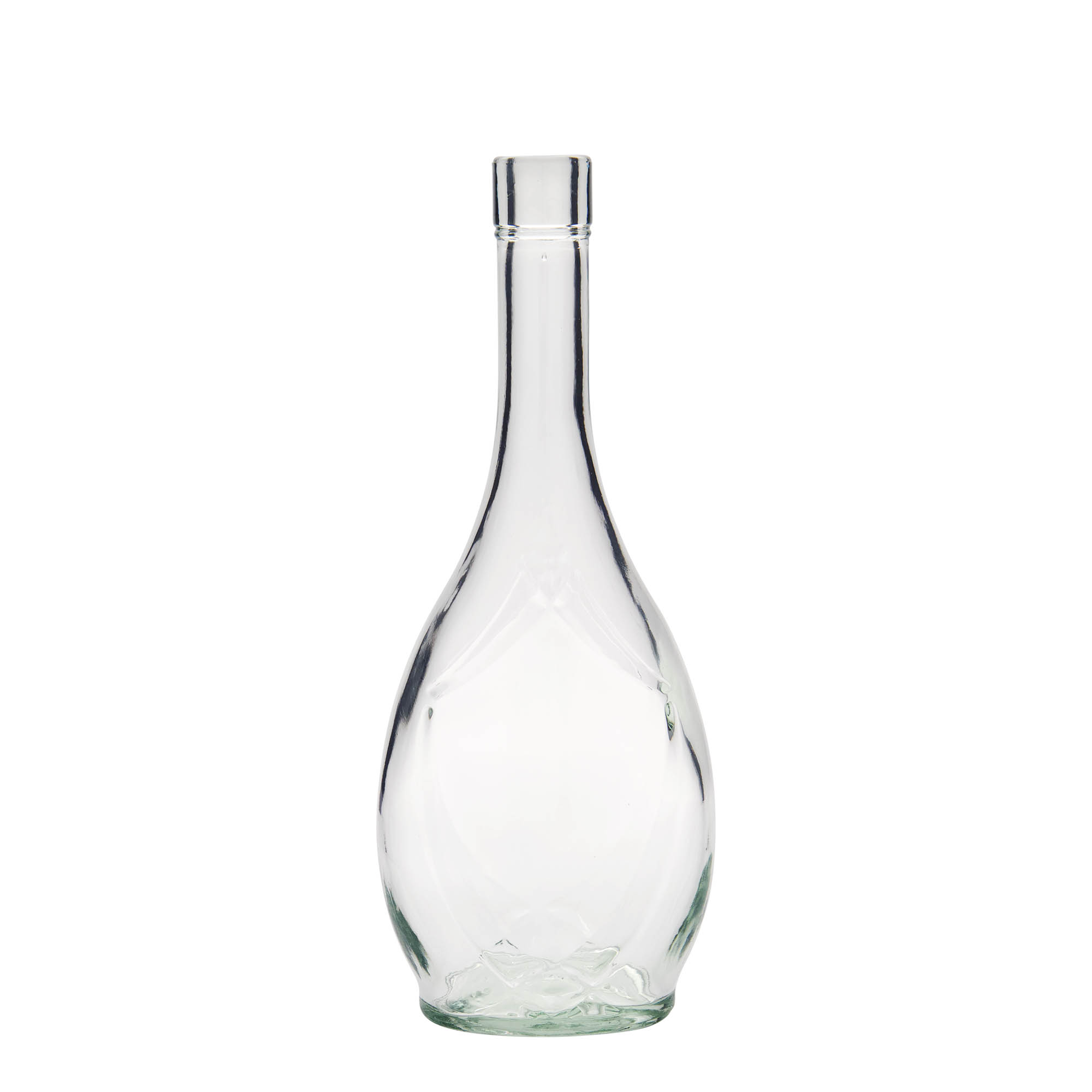 500 ml skleněná láhev 'Saragossa', oválná, hrdlo: korek 500 ml skleněná láhev 'Saragossa', oválná, hrdlo: korek