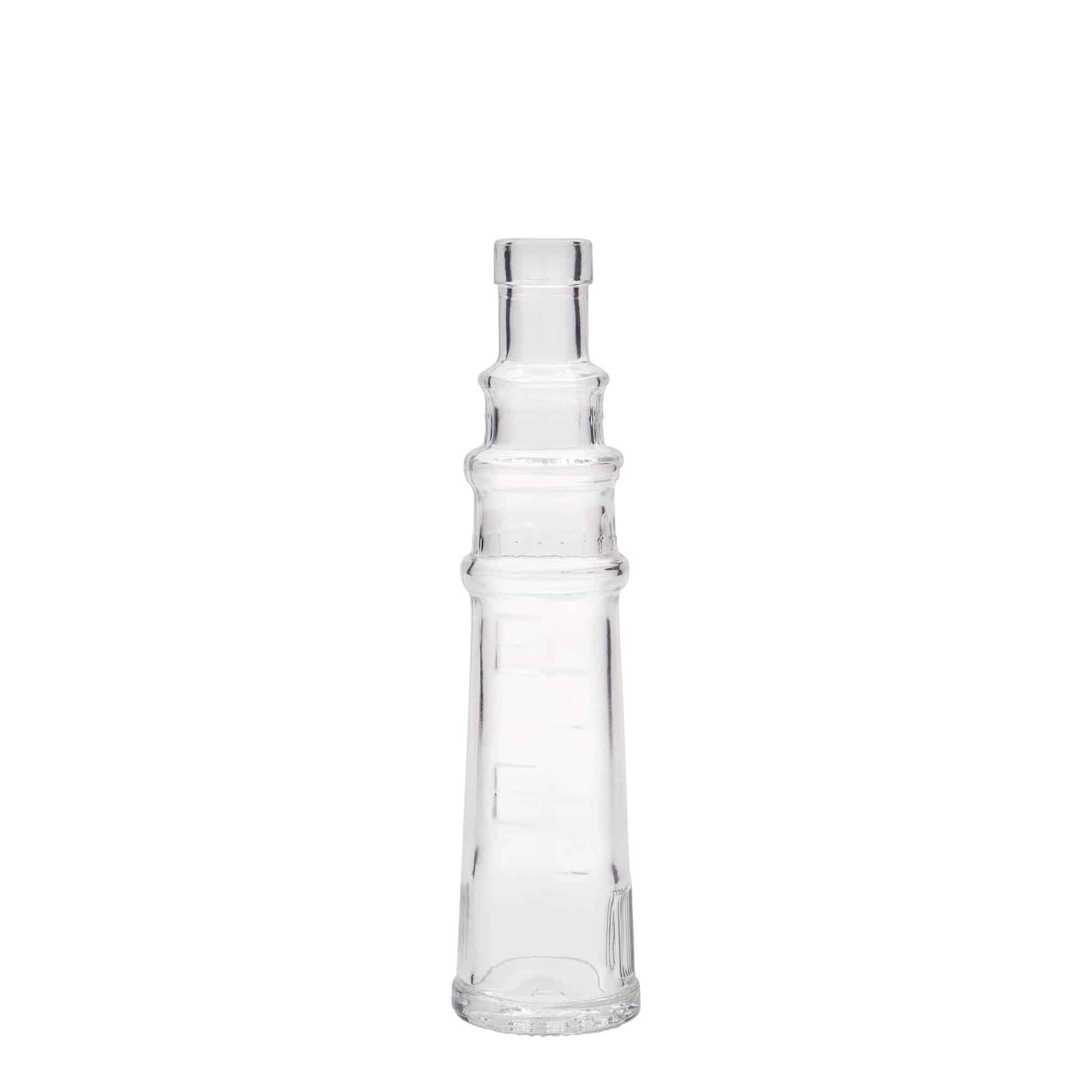 100 ml skleněná lahvička 'Maják', hrdlo: korek 100 ml skleněná lahvička 'Maják', hrdlo: korek
