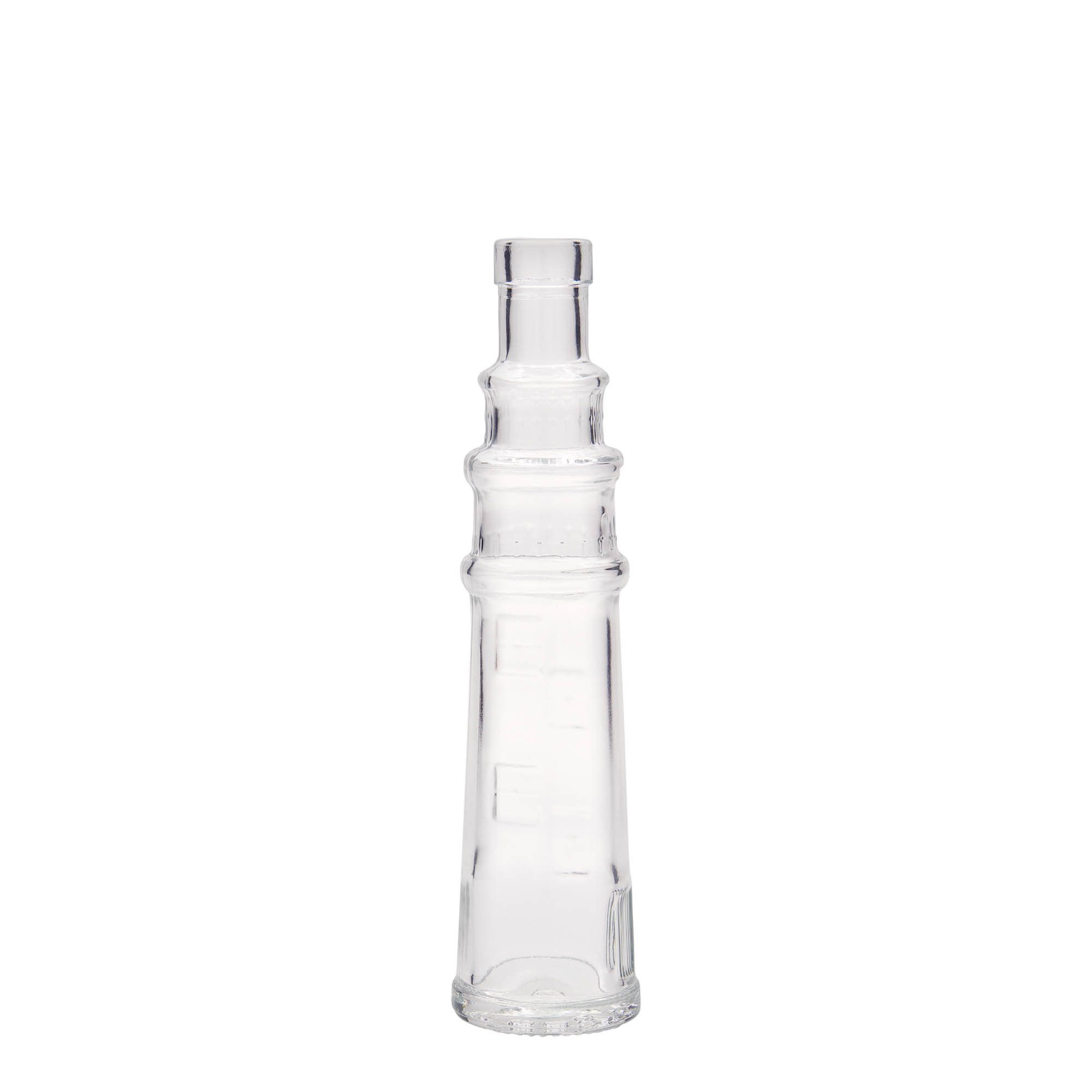 100 ml skleněná lahvička „Maják“, hrdlo: korek