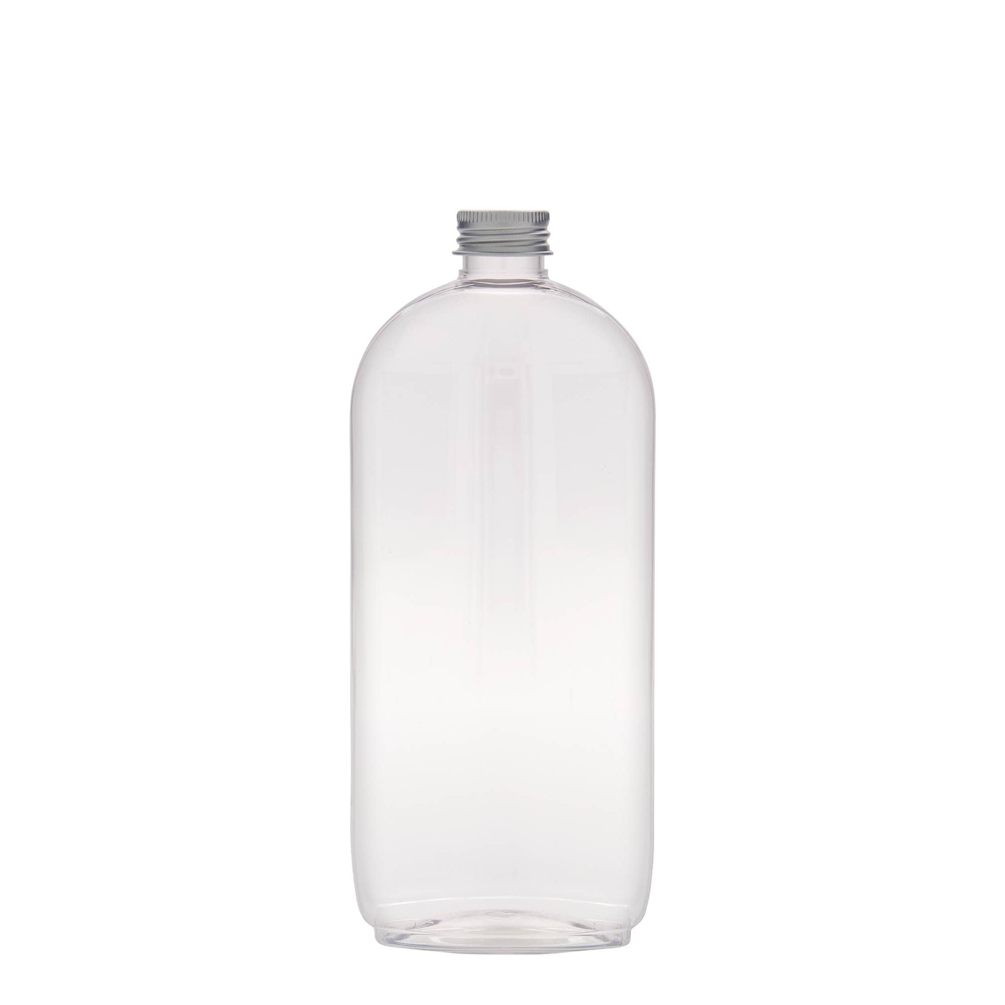 500 ml PET láhev „Iris“, oválná, plast, hrdlo: 24/410