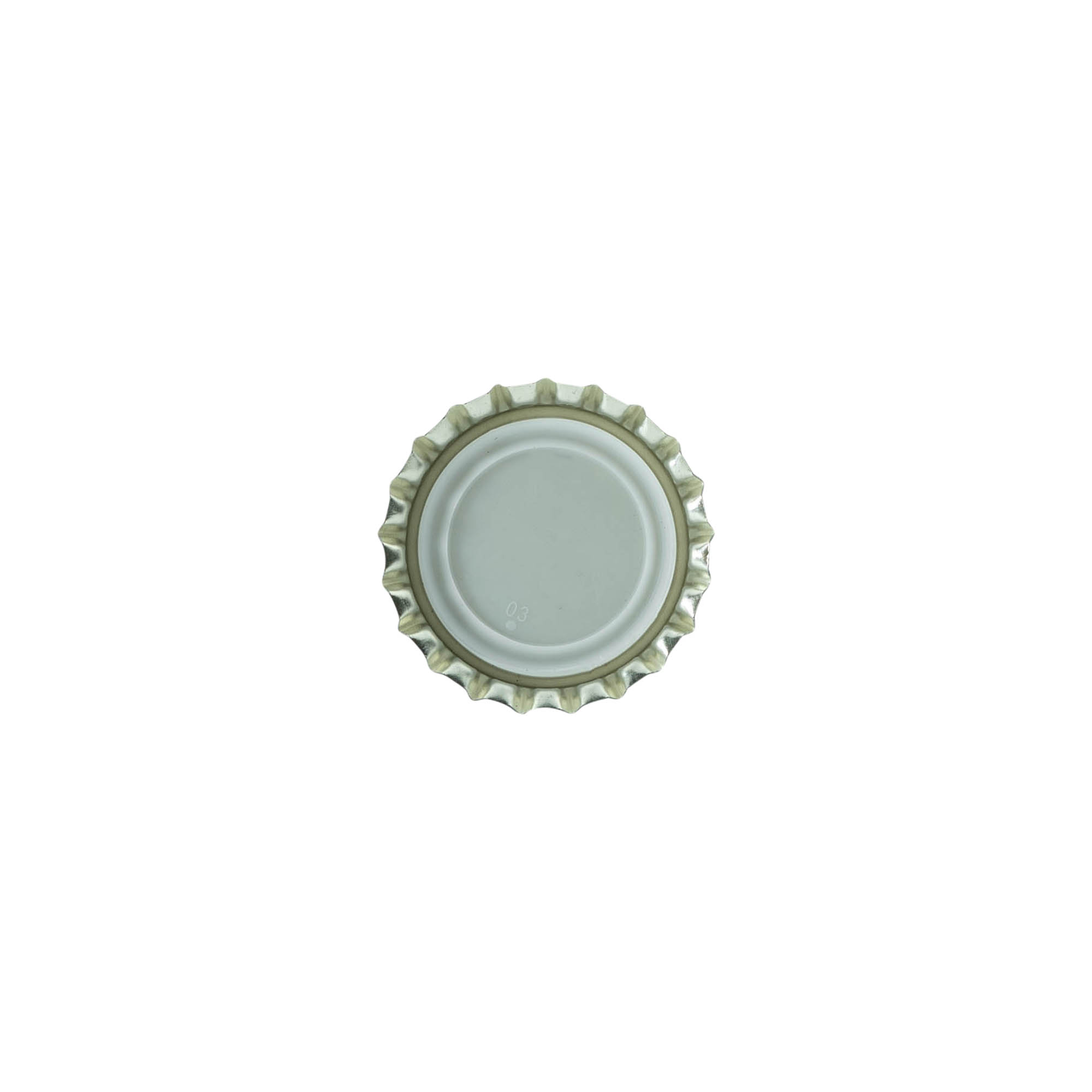 Korunkové uzávěry 26 mm, kov, černé Korunkové uzávěry 26 mm, kov, černé