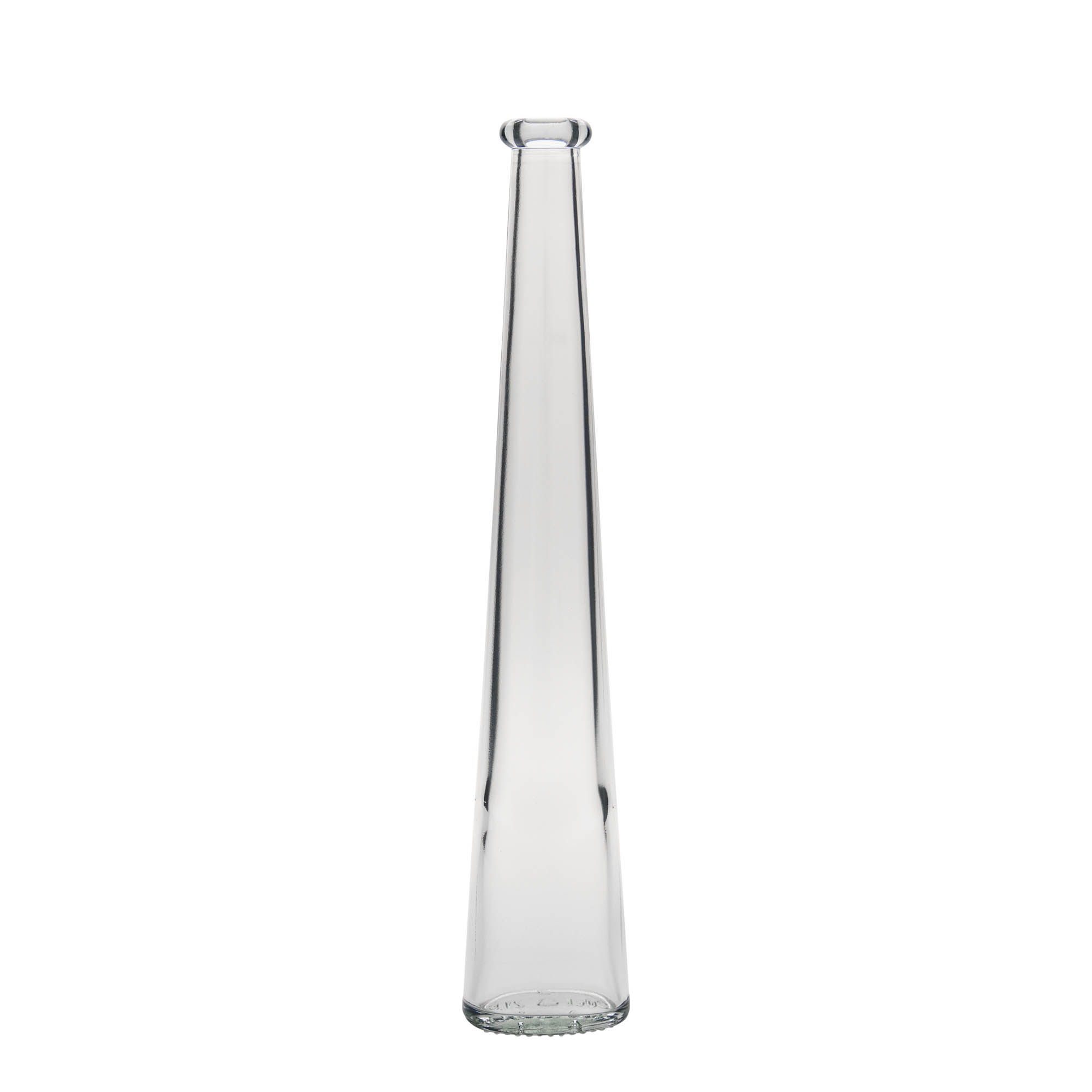 200 ml skleněná láhev „Dama Ovale“, oválná, hrdlo: korek