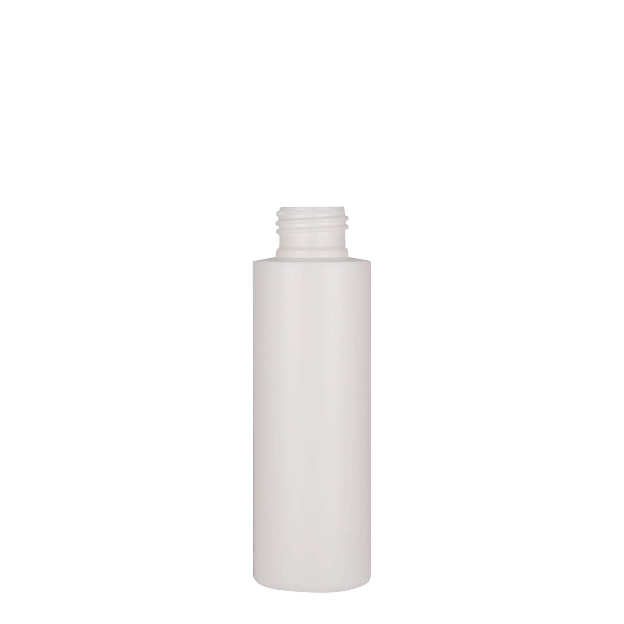 100 ml plastová láhev 'Pipe', HDPE, bílá, hrdlo: 24/410