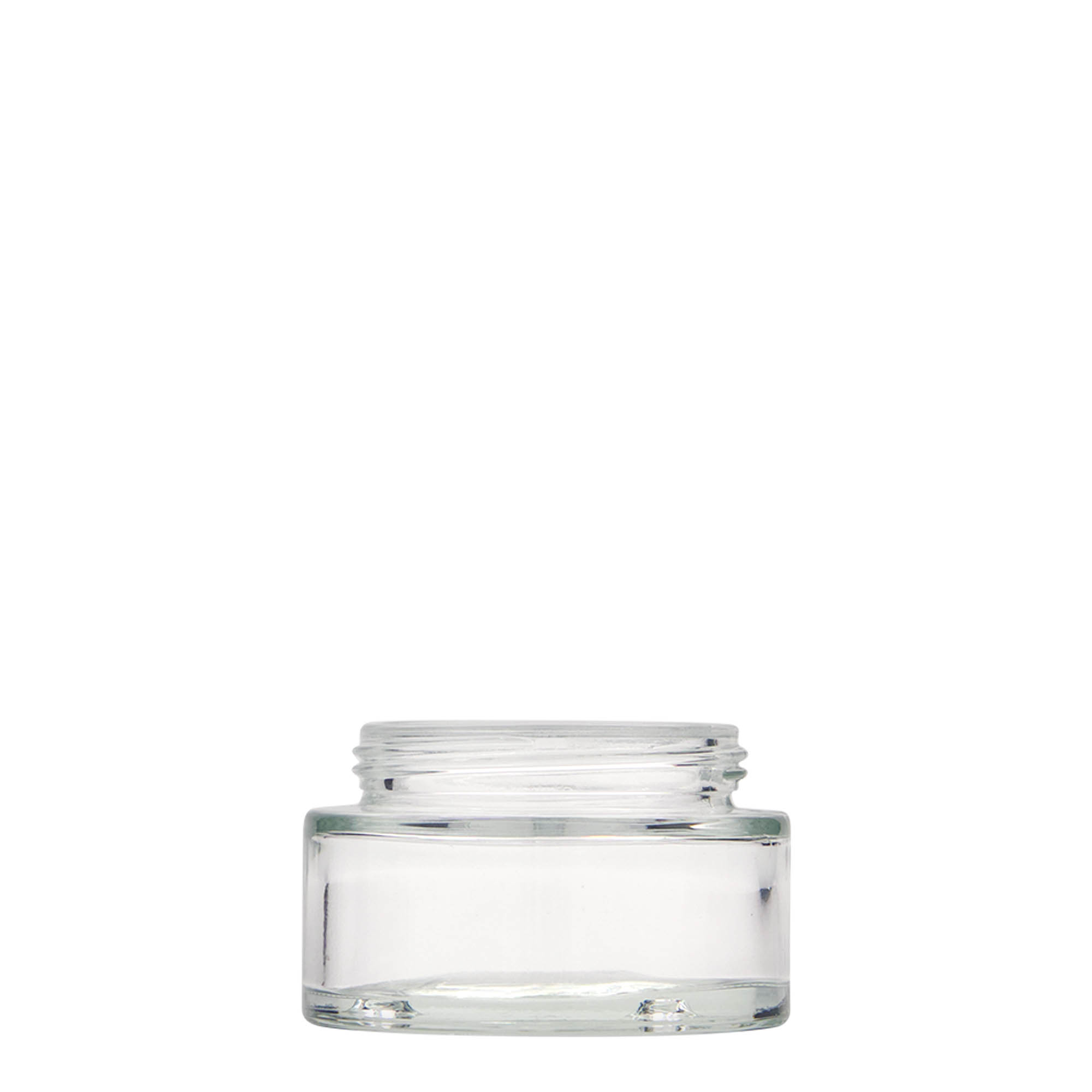 50 ml kelímek 'Clear Edition', sklo, hrdlo: šroubovací uzávěr 50 ml kelímek 'Clear Edition', sklo, hrdlo: šroubovací uzávěr