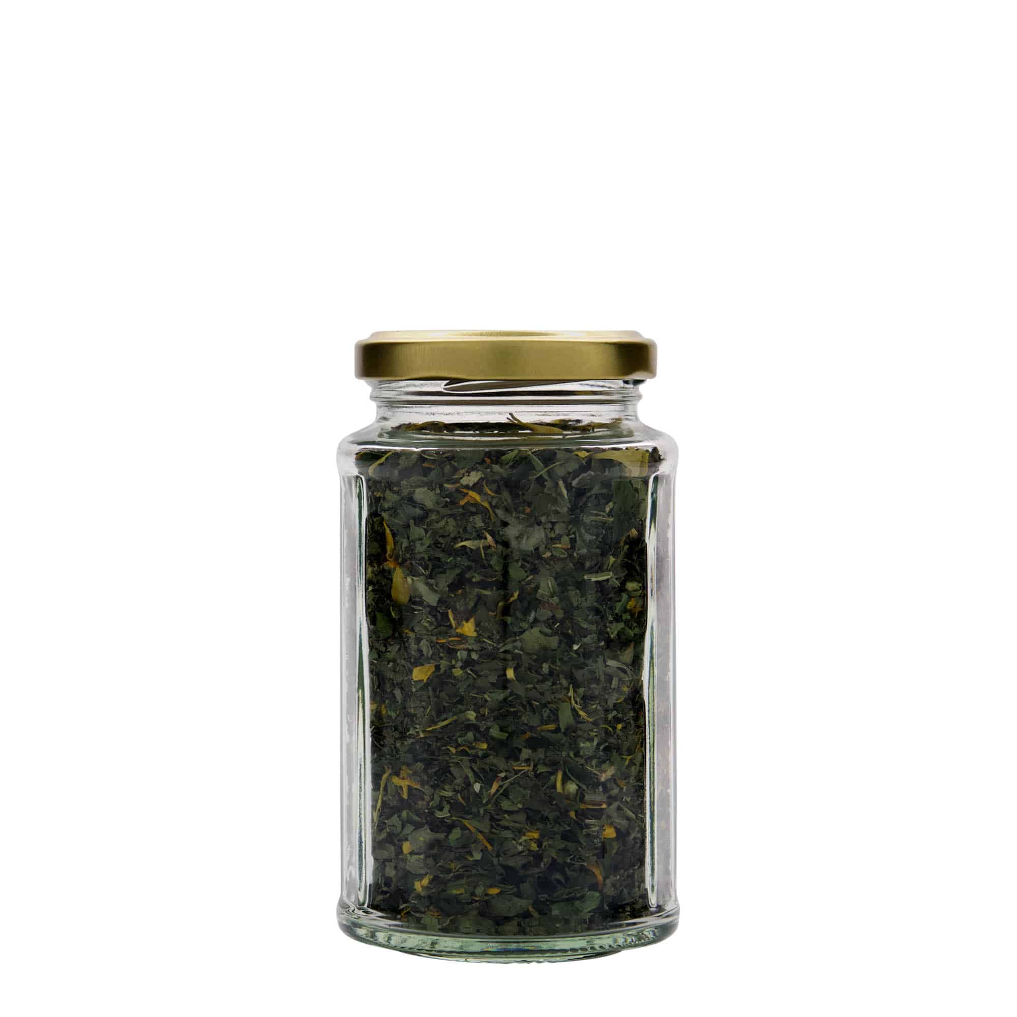 288 ml dvanáctiúhelníková sklenice, dvanáctiúhelníková, hrdlo: Twist-Off (TO 58)