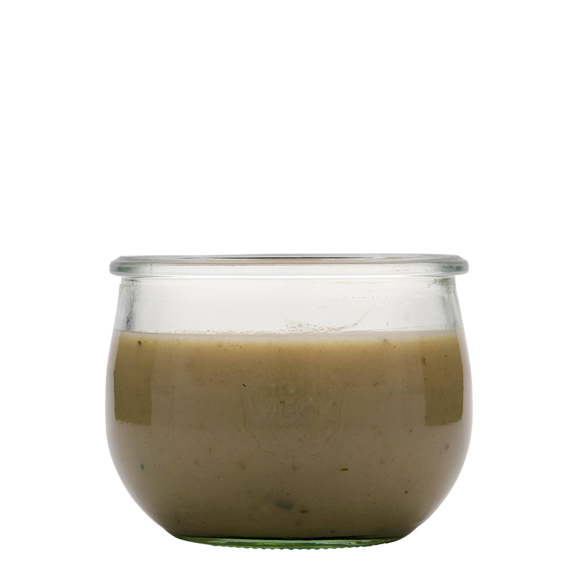 580 ml WECK tulipánová sklenice #, hrdlo: kulatý okraj