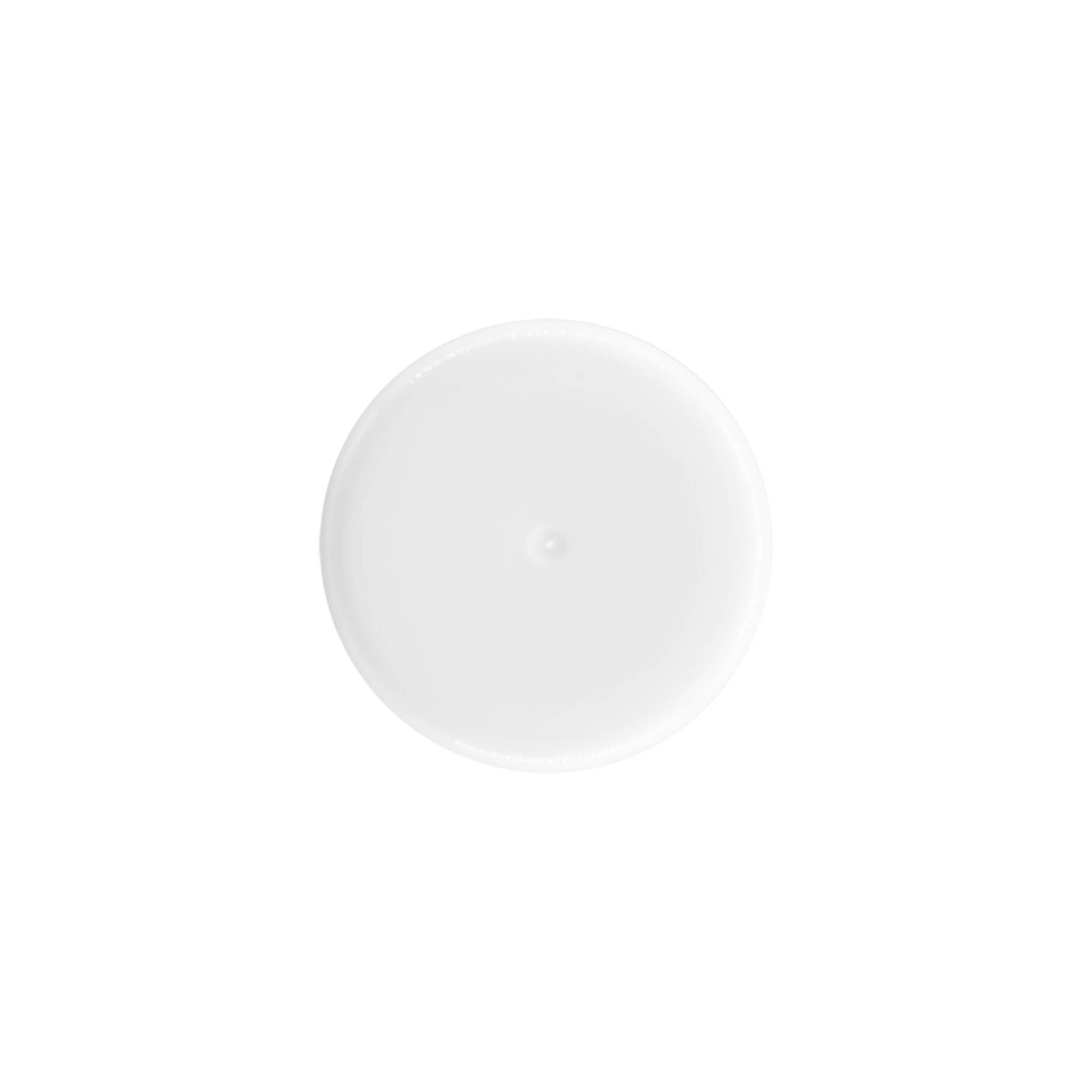 Víčko pro 50 ml roll-on lahvičku, plast PP, bílé, pro hrdlo: šroubovací uzávěr Víčko pro 50 ml roll-on lahvičku, plast PP, bílé, pro hrdlo: šroubovací uzávěr