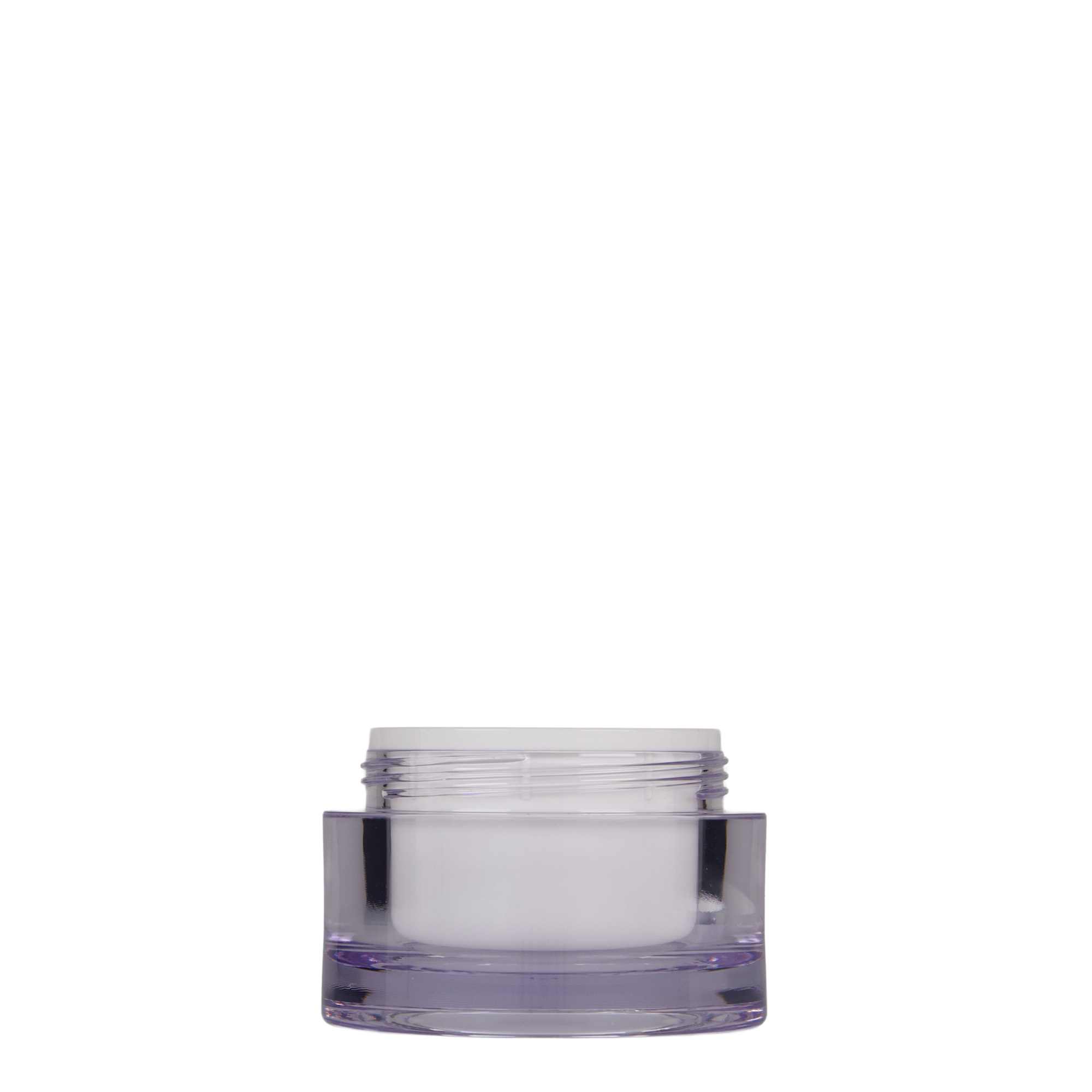50 ml kelímek, SAN-plast, bílý, hrdlo: závitové uzávěr 50 ml kelímek, SAN-plast, bílý, hrdlo: závitové uzávěr