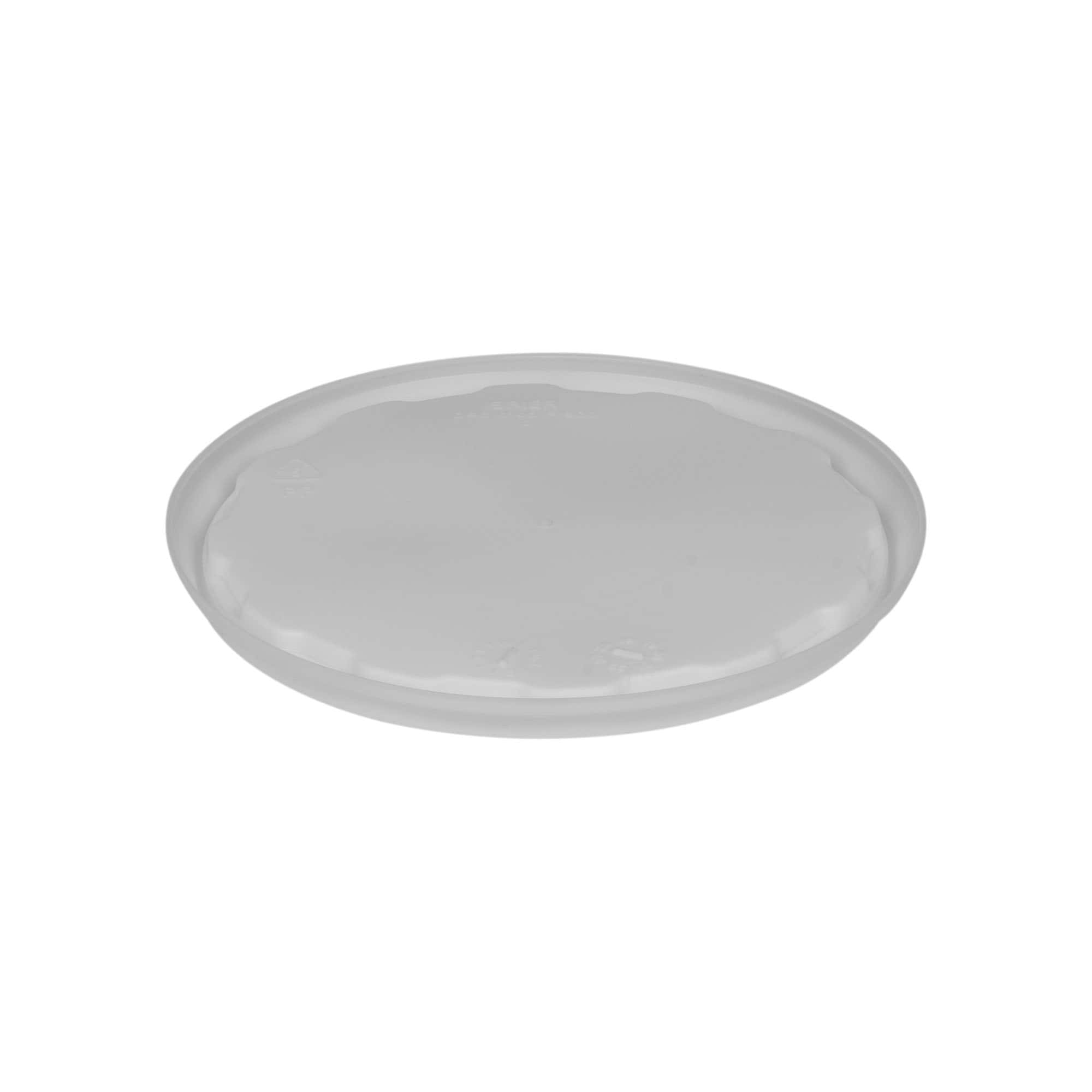Víko na kyblík 1 l, plast PP, bílý