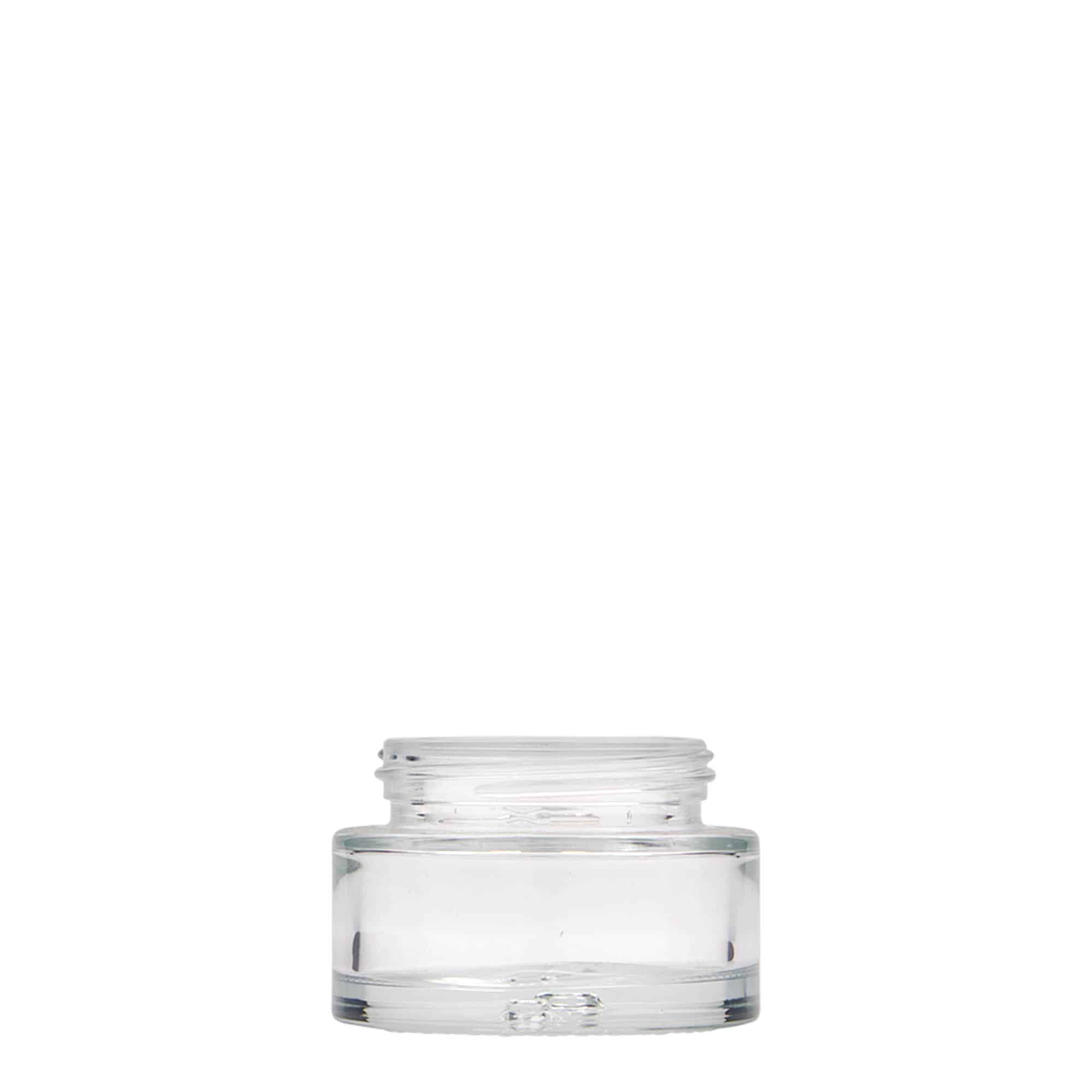 30 ml kelímek 'Clear Edition', sklo, hrdlo: závitové uzavírání