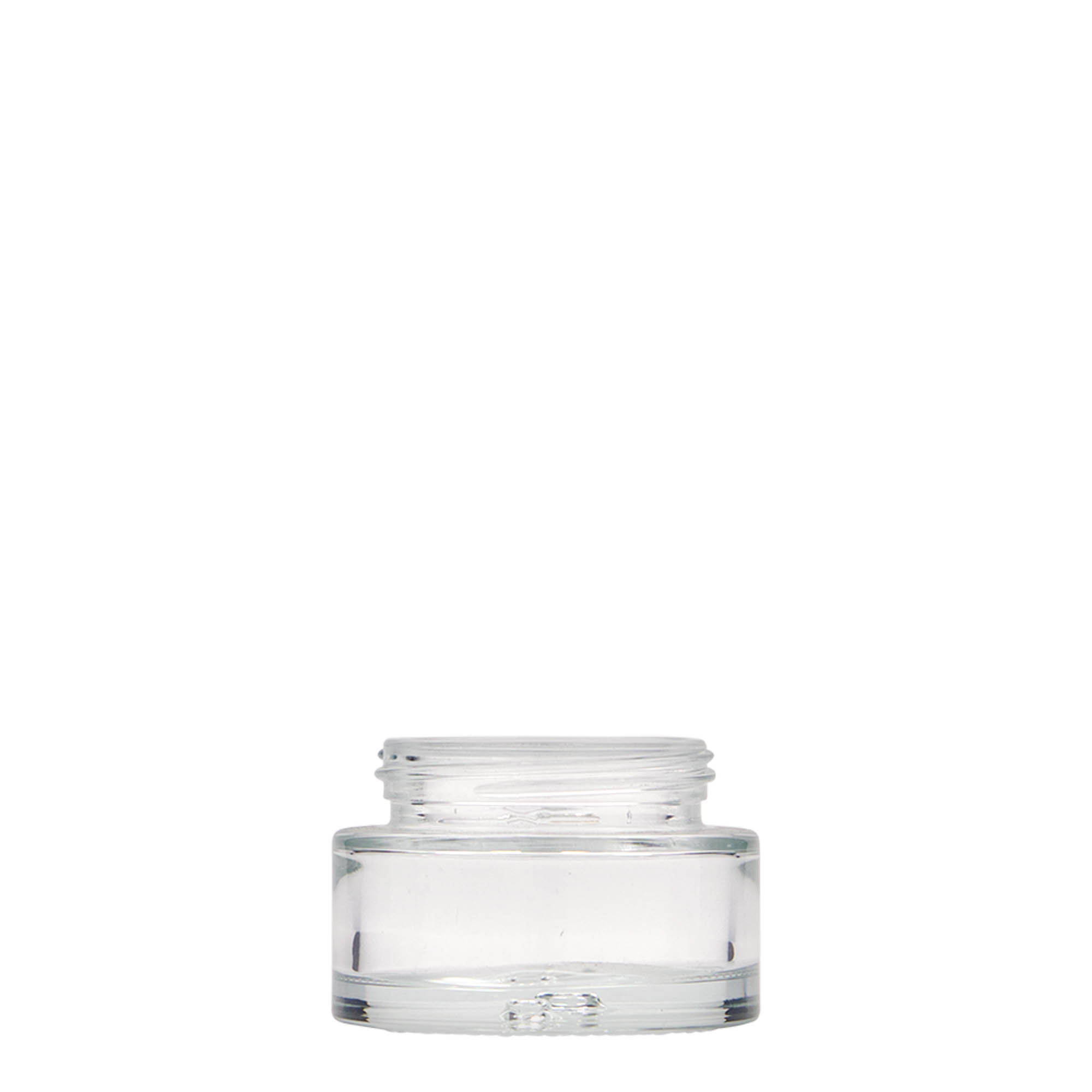 30 ml kelímek 'Clear Edition', sklo, hrdlo: závitové uzavírání 30 ml kelímek 'Clear Edition', sklo, hrdlo: závitové uzavírání
