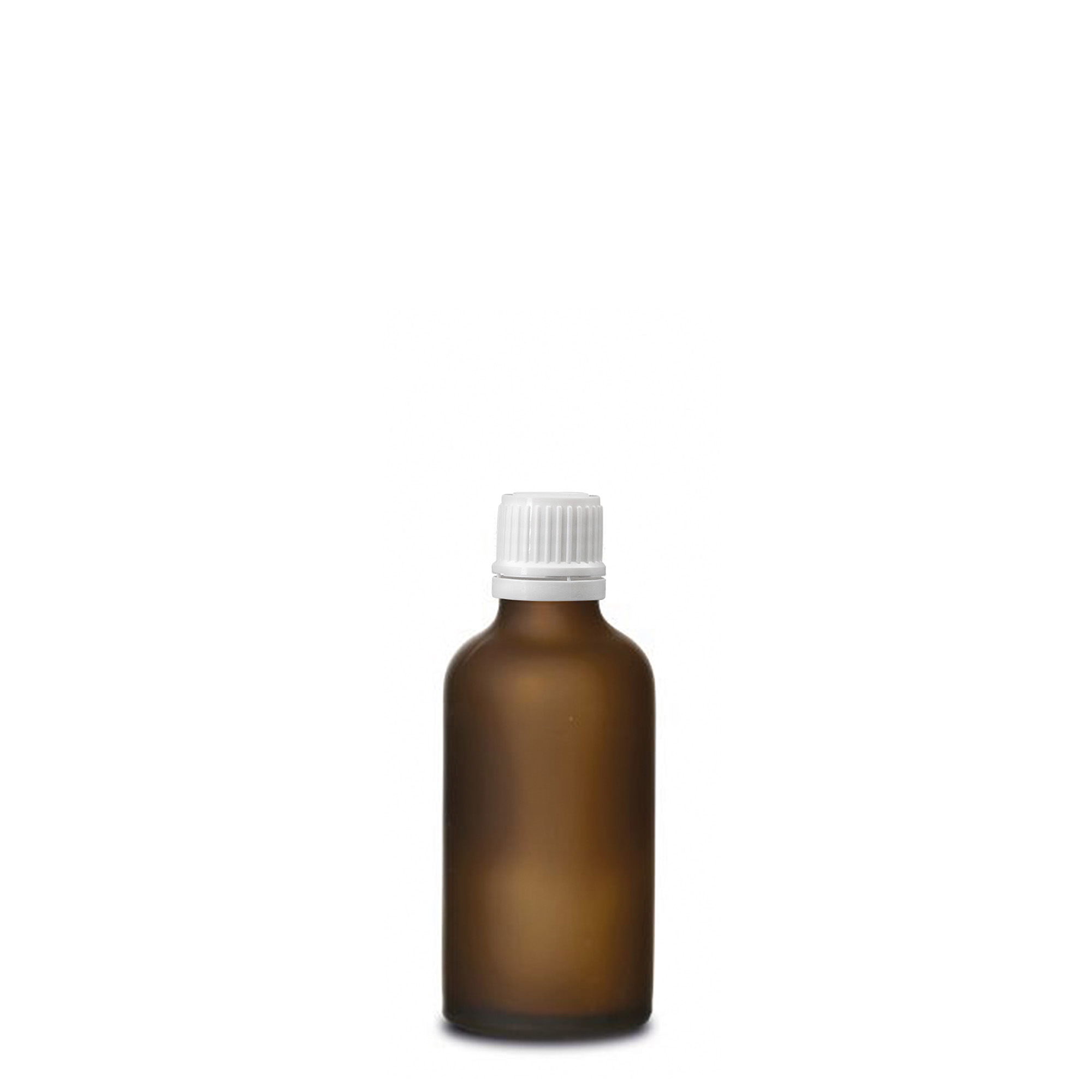 50 ml lékovka, sklo, hnědá matná, hrdlo: DIN 18