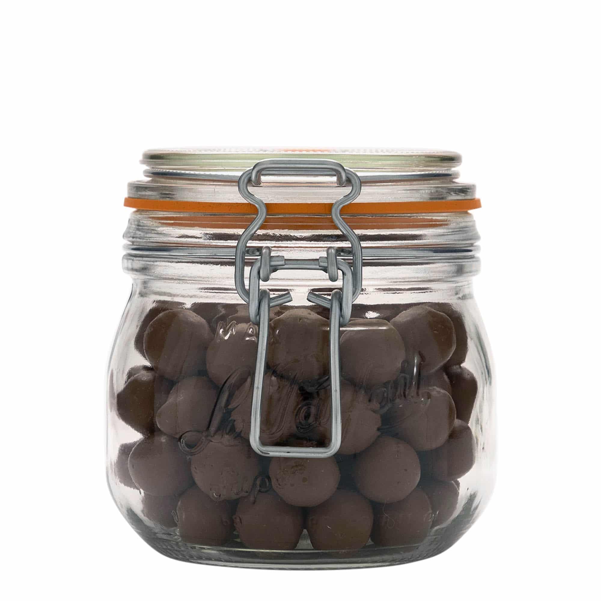 500 ml drátěná zavařovací sklenice 'Le Parfait Super Bocal', hrdlo: drátěné zavírání