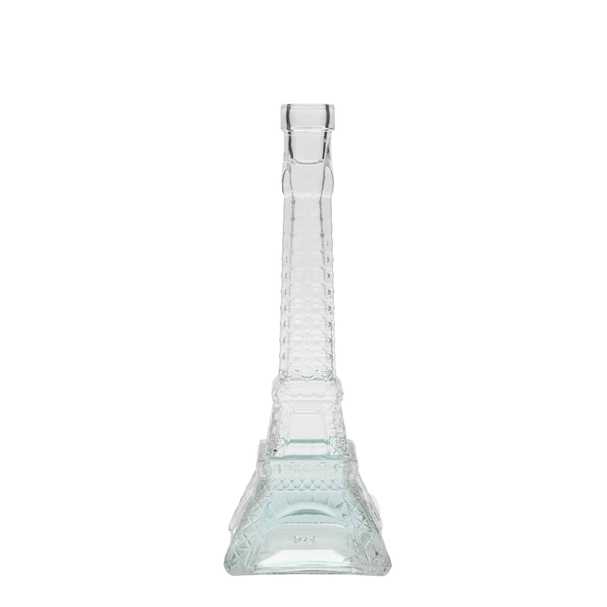 200 ml skleněná láhev 'Eiffelova věž', hrdlo: korek