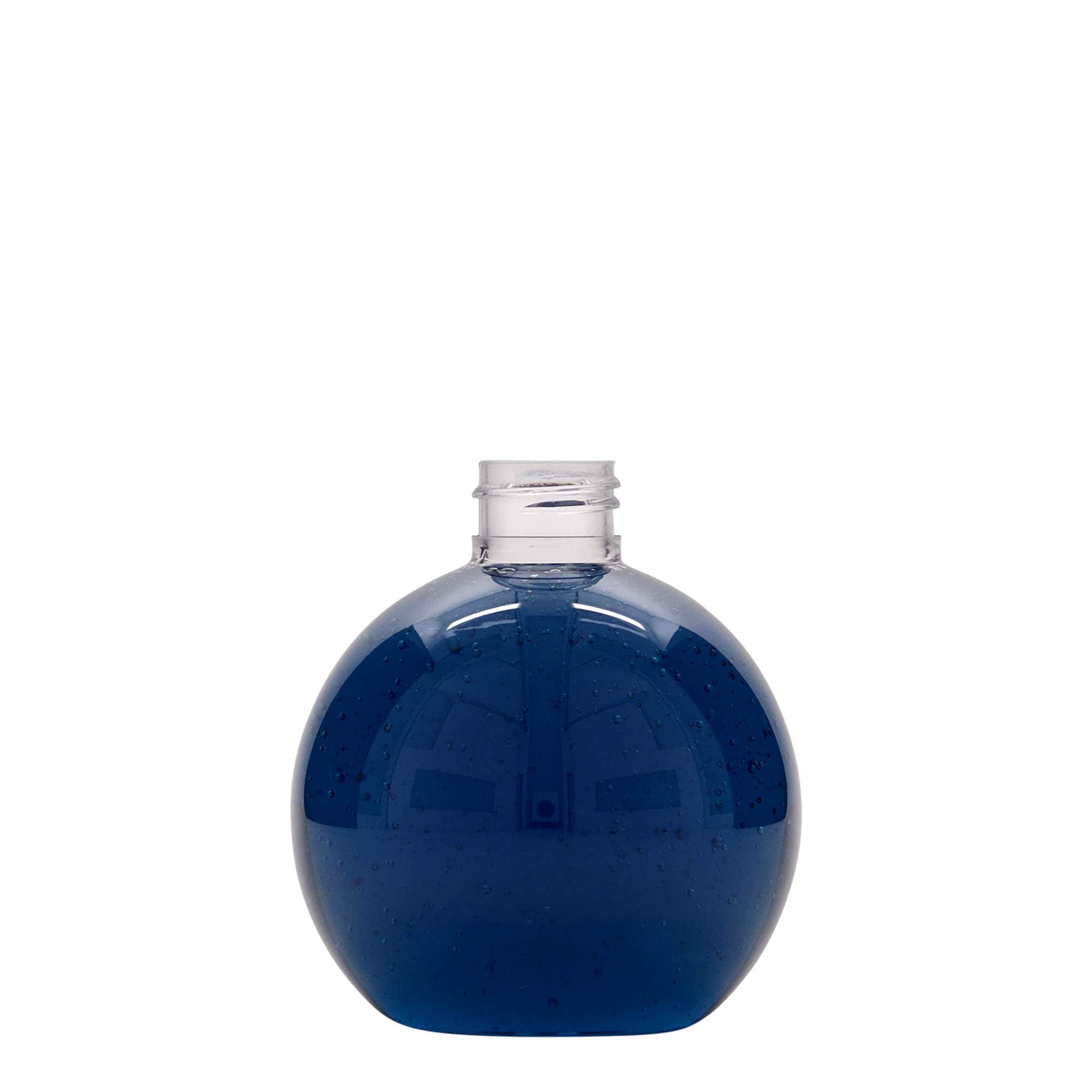 250 ml PET láhev 'Perry', kulatá, plast, hrdlo: 24/410