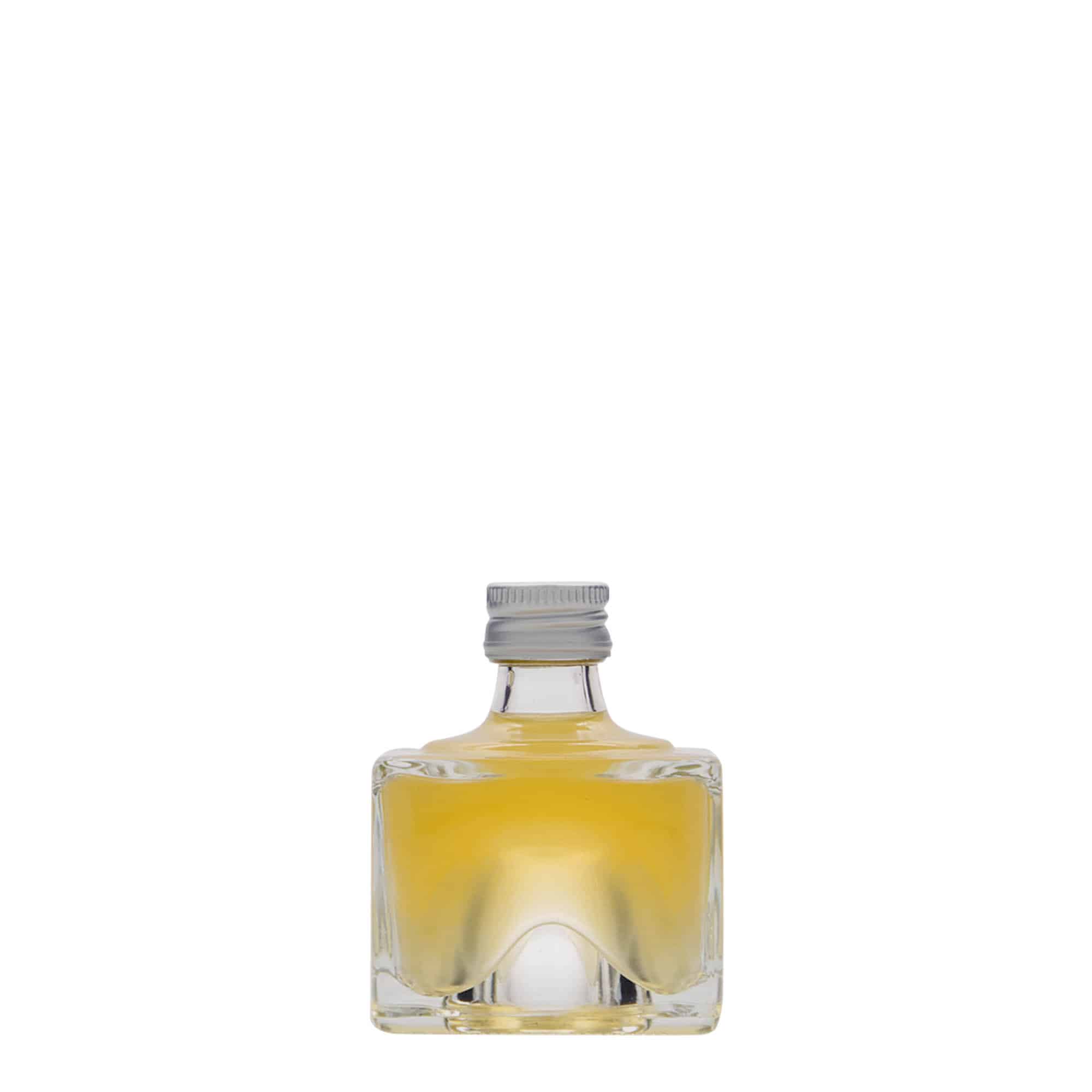 40 ml skleněná lahvička „Cocolores“, čtvercová, hrdlo: PP 18