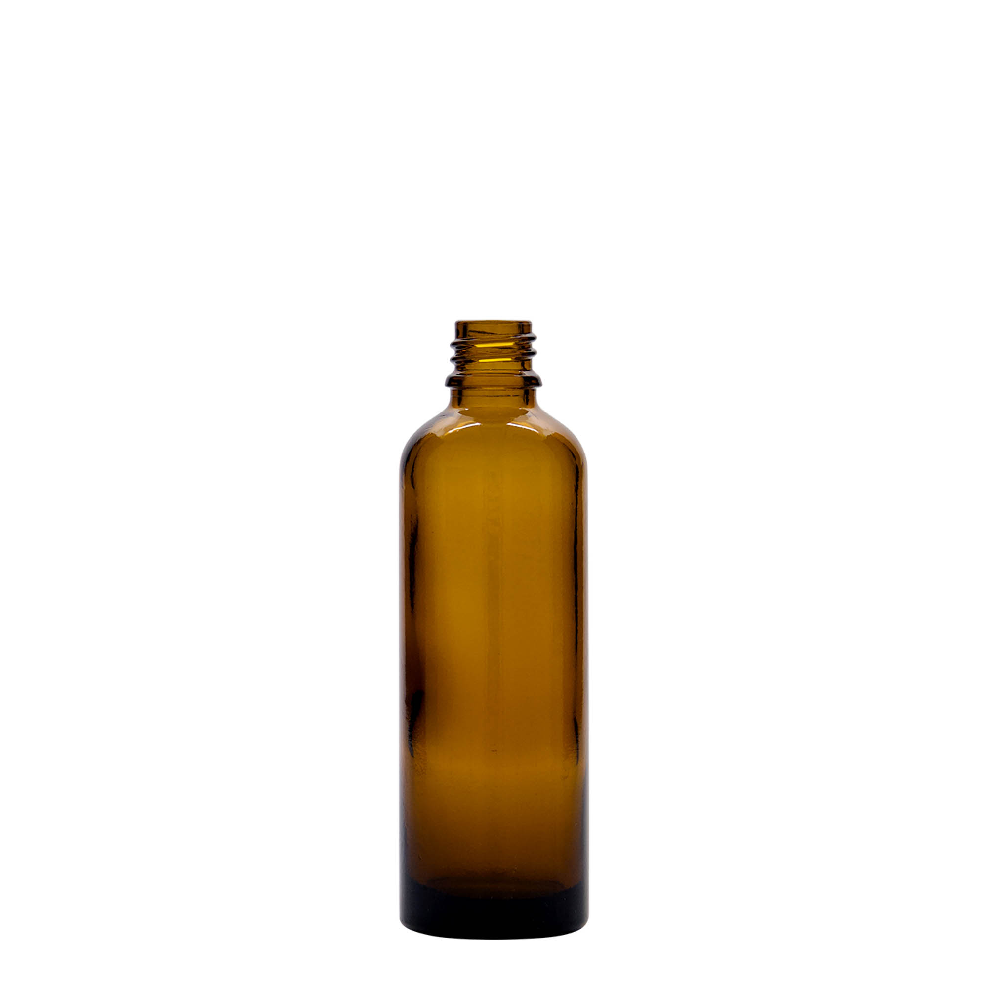 75 ml lékovka, sklo, hnědá, hrdlo: DIN 18 75 ml lékovka, sklo, hnědá, hrdlo: DIN 18