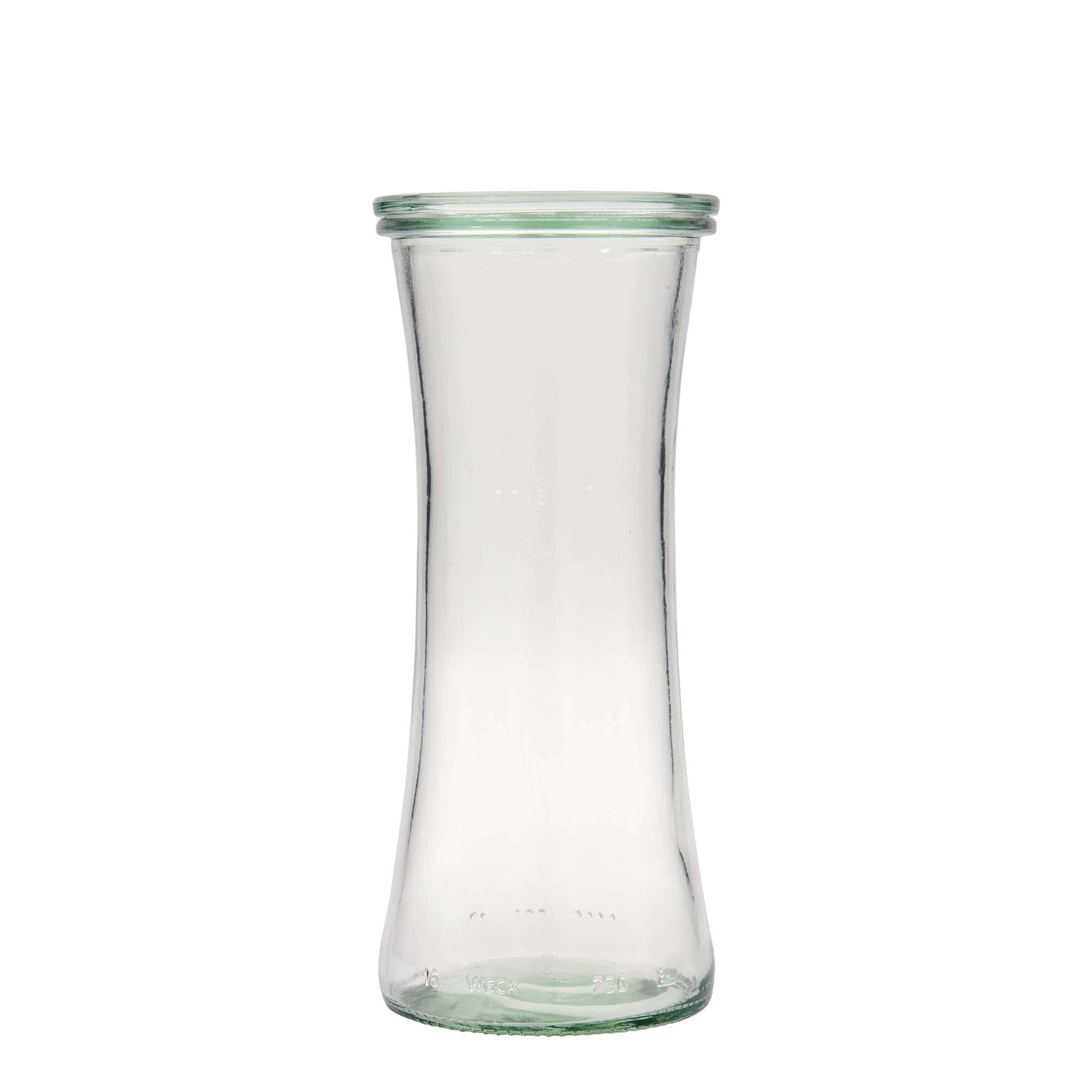 Sklenice na lahůdky WECK 730 ml, uzávěr: kulatý okraj