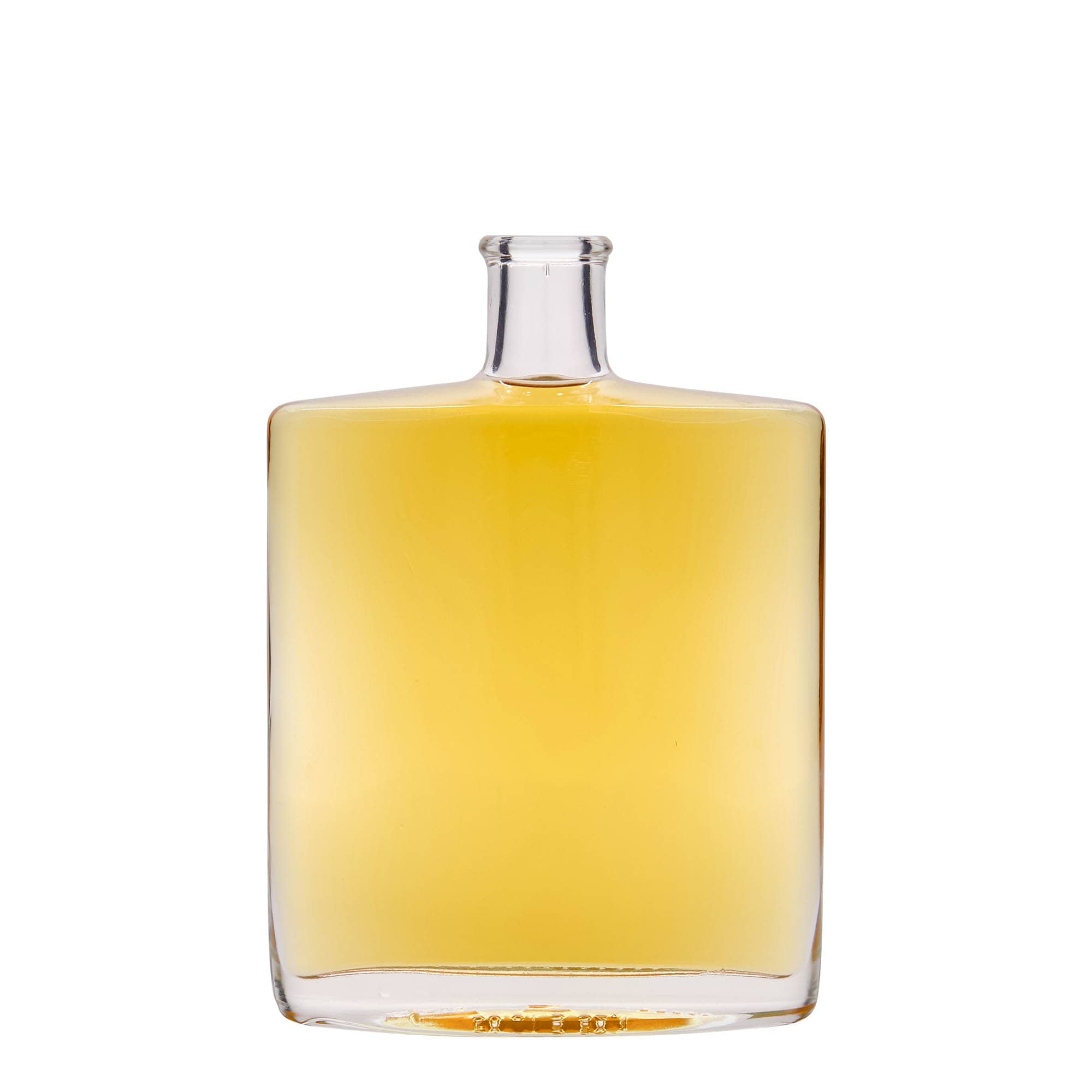 500 ml skleněná láhev 'Zorbas', oválná, hrdlo: korek