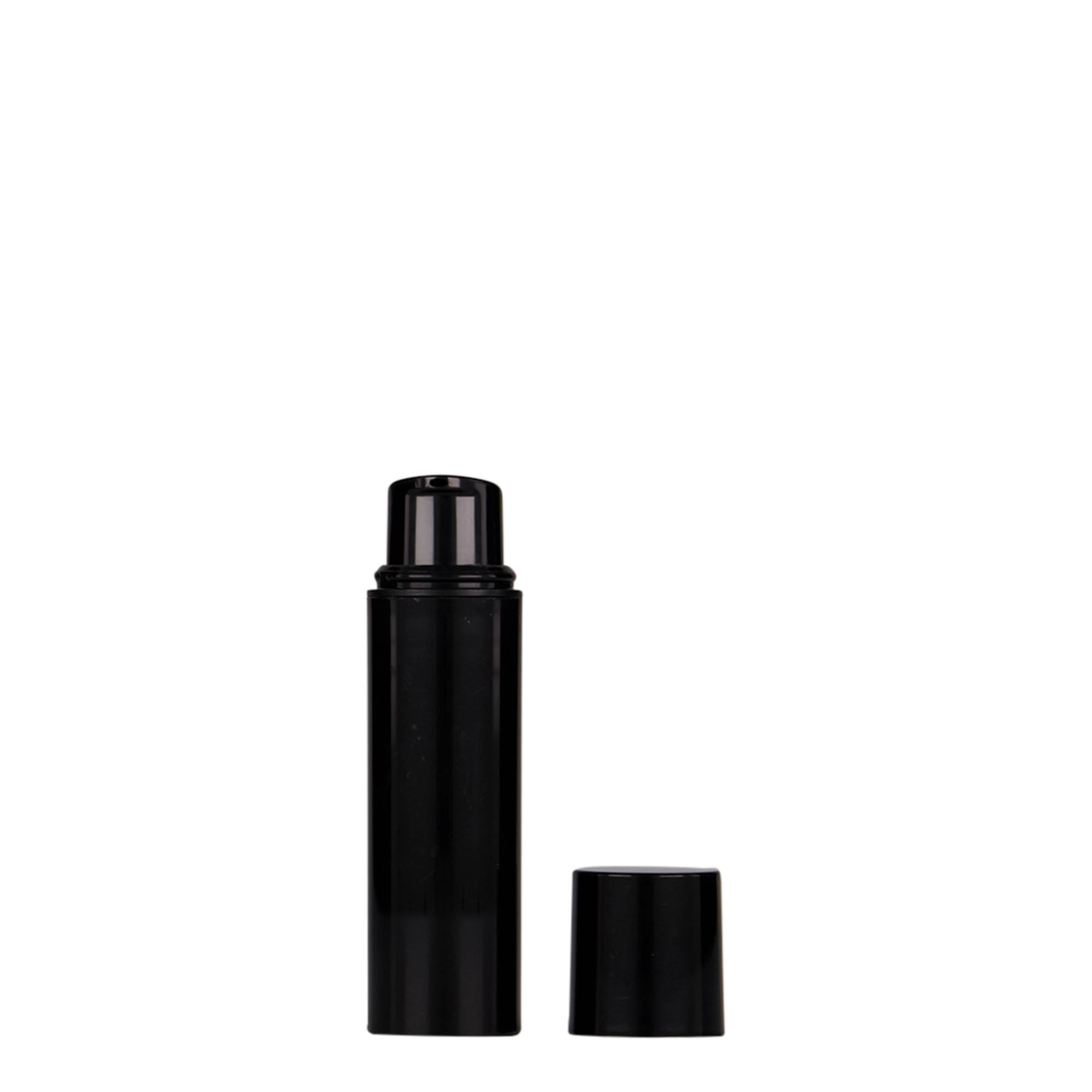 10 ml bezvzdušný dávkovač 'Nano', PP plast, černý 10 ml bezvzdušný dávkovač 'Nano', PP plast, černý