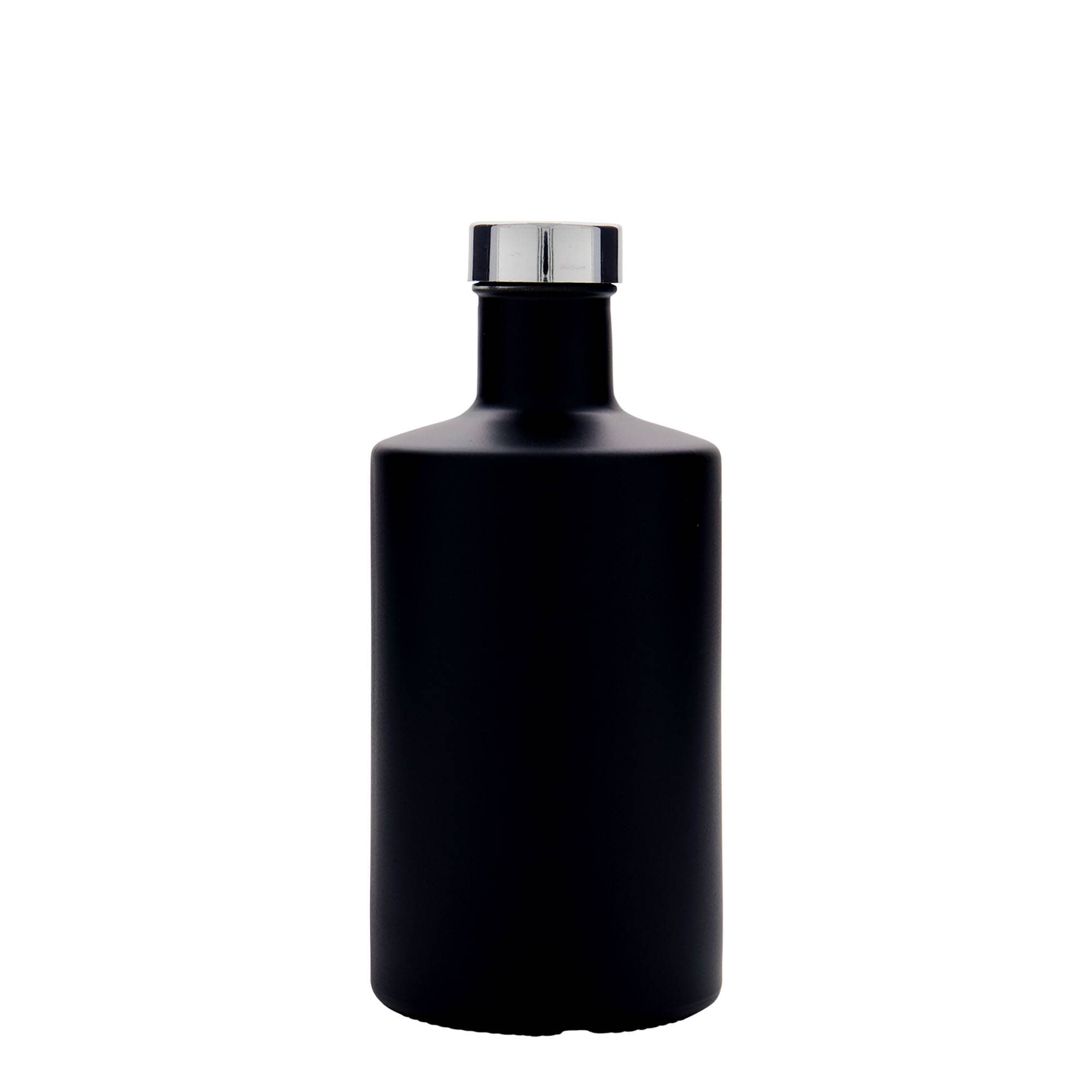 Skleněná lahev 500 ml 'Caroline', černá, uzávěr: GPI 33