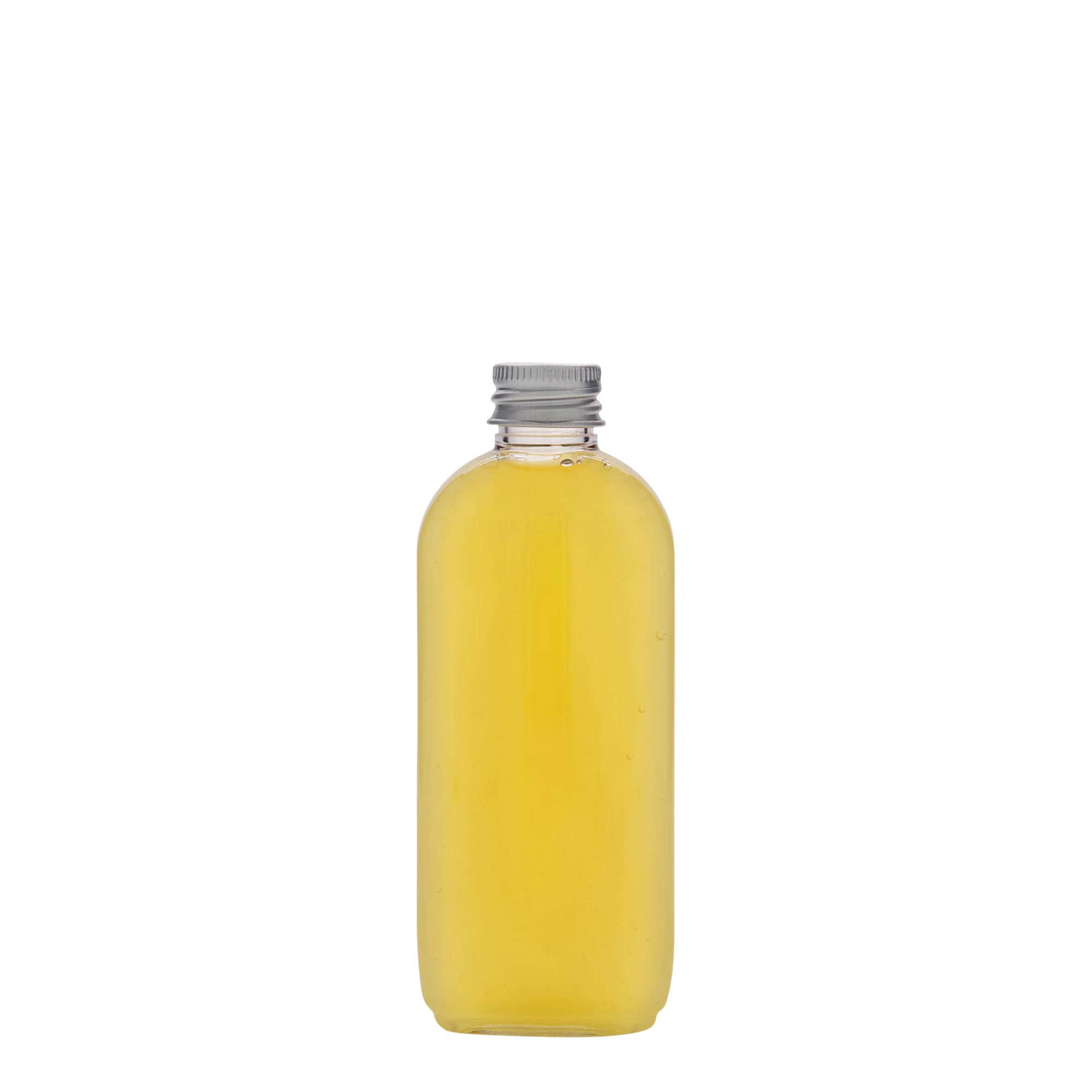 100 ml PET lahev „Iris“, oválná, plast, hrdlo: 20/410