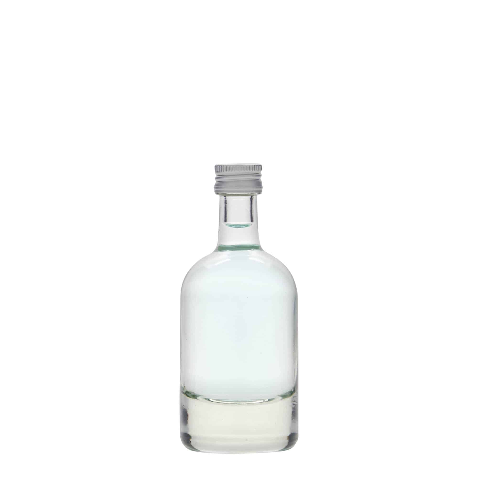 50 ml skleněná lahvička 'Linea Uno', hrdlo: PP 18 50 ml skleněná lahvička 'Linea Uno', hrdlo: PP 18