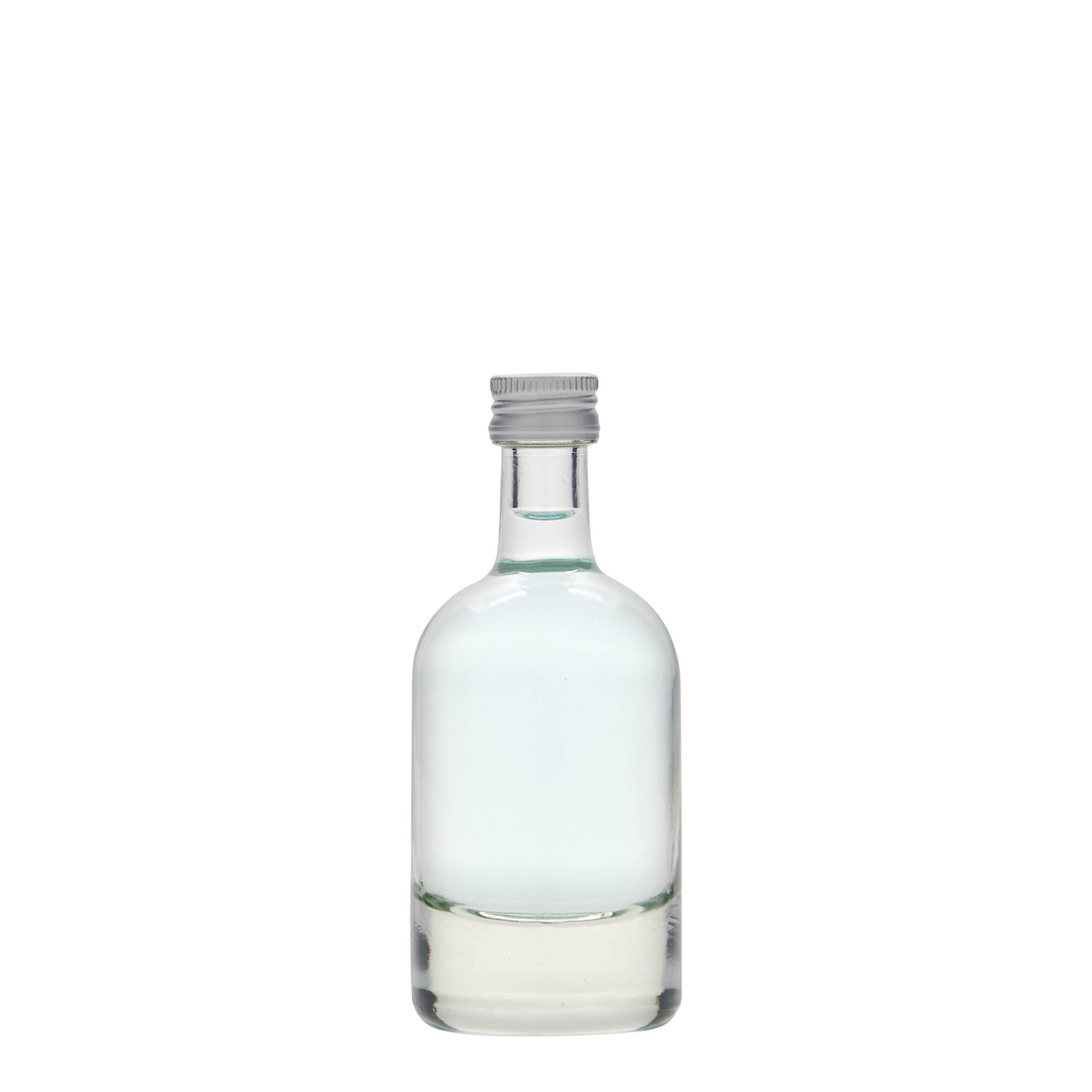 50 ml skleněná lahvička 'Linea Uno', hrdlo: PP 18 50 ml skleněná lahvička 'Linea Uno', hrdlo: PP 18