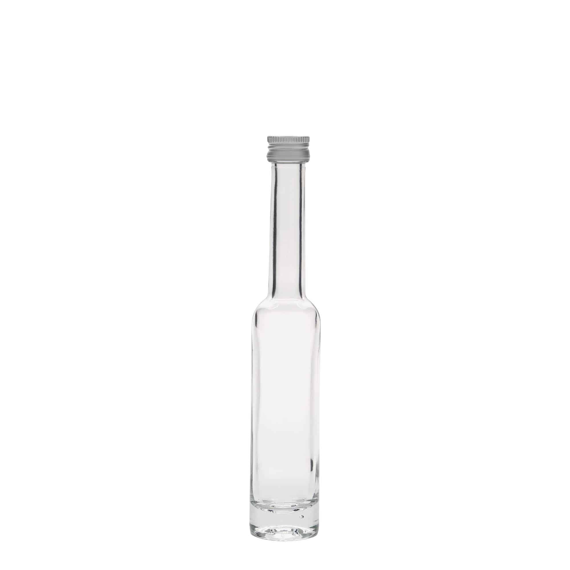 Skleněná lahev 40 ml 'Platina', uzávěr: PP 18
