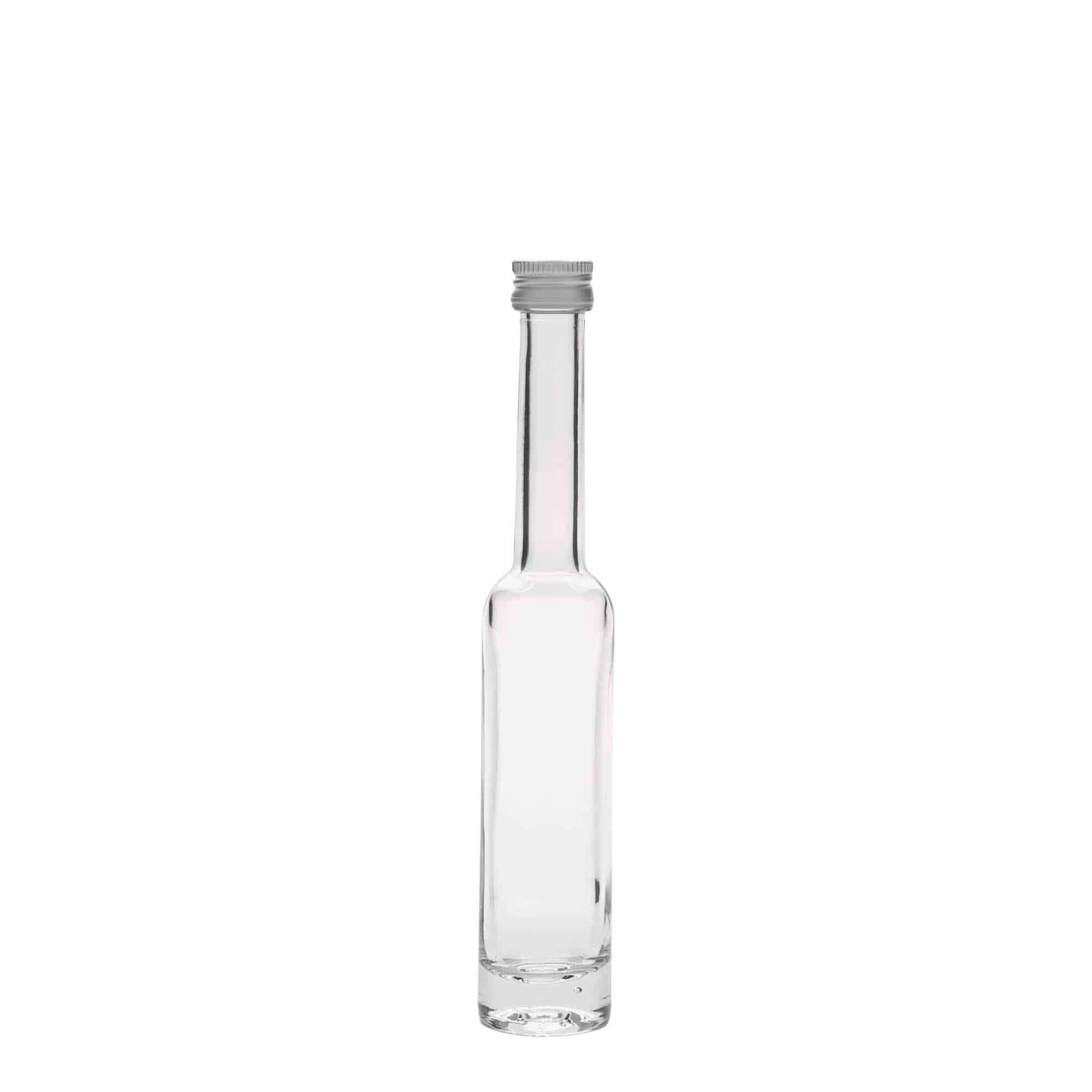 40 ml skleněná lahvička „Platina“, hrdlo: PP 18