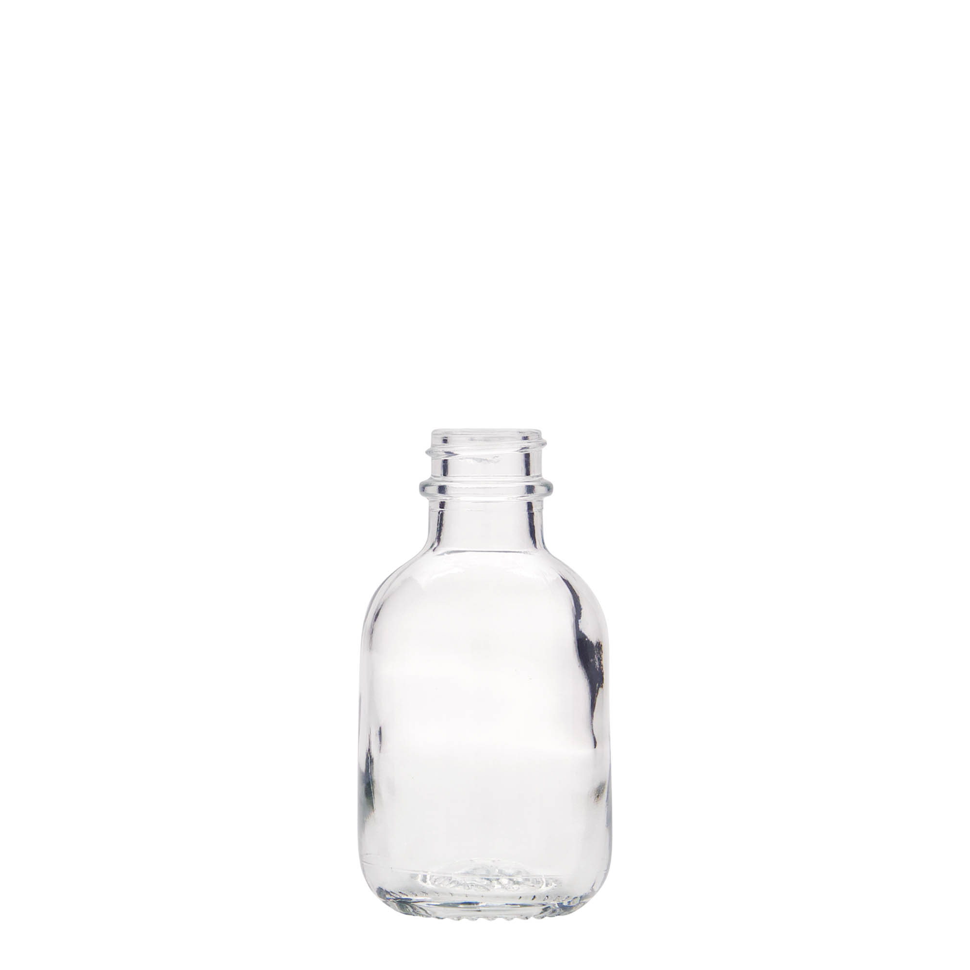 50 ml skleněná lahvička 'Lotto', hrdlo: GPI 22 50 ml skleněná lahvička 'Lotto', hrdlo: GPI 22