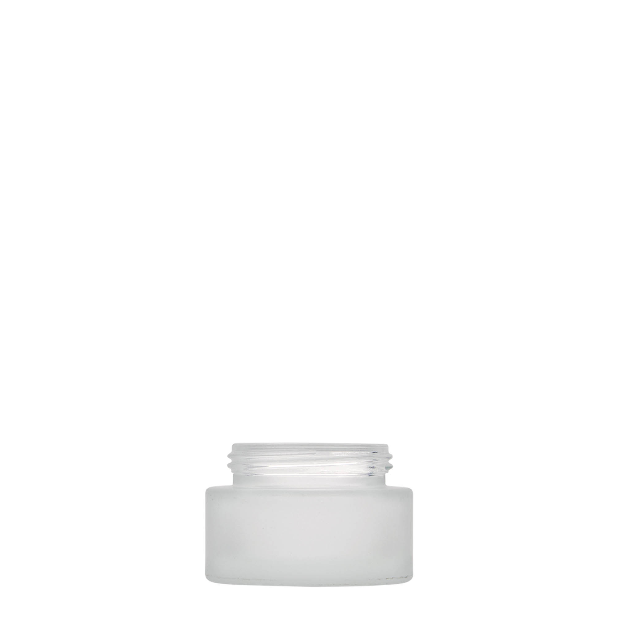 15 ml kelímek „Platin Edition“, sklo, matné, hrdlo: šroubovací uzávěr 15 ml kelímek „Platin Edition“, sklo, matné, hrdlo: šroubovací uzávěr