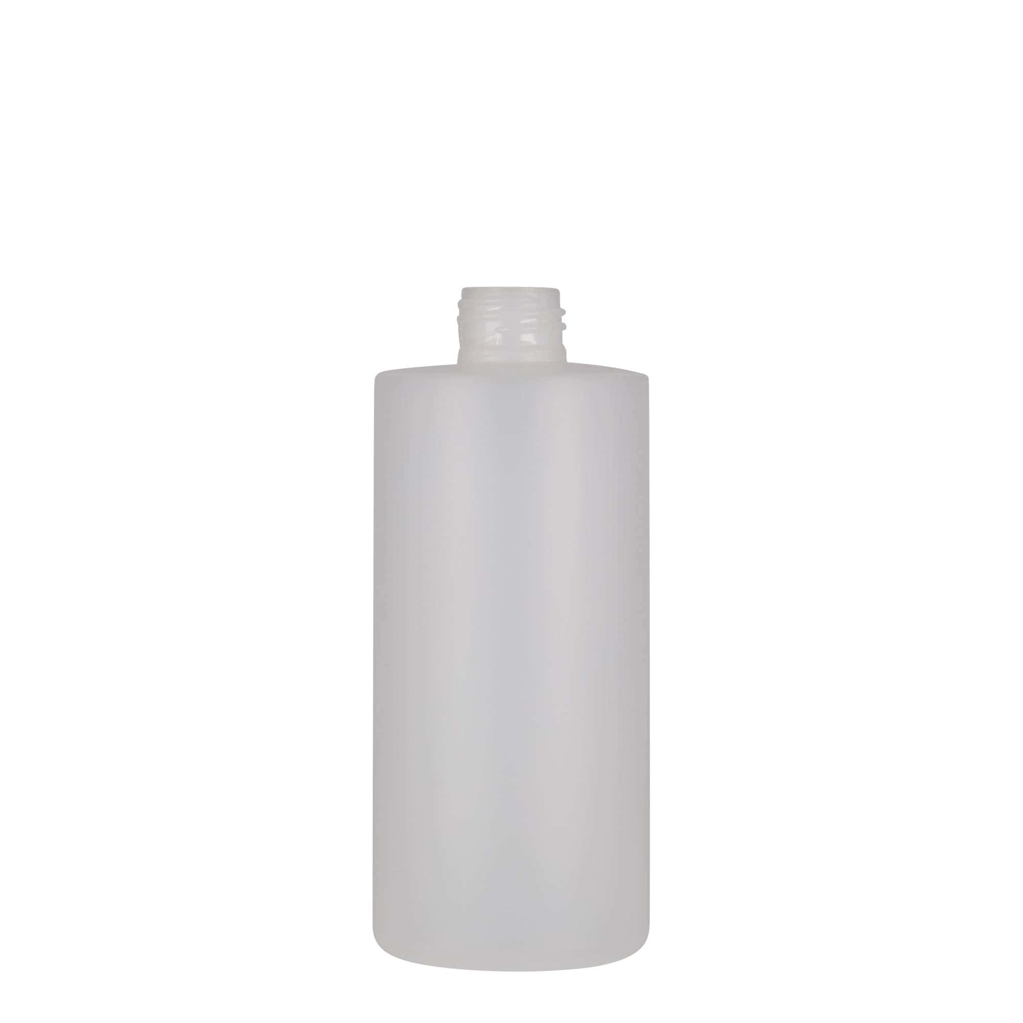 Plastová lahev 300 ml 'Pípa', HDPE, bílá, ústí: GPI 24/410