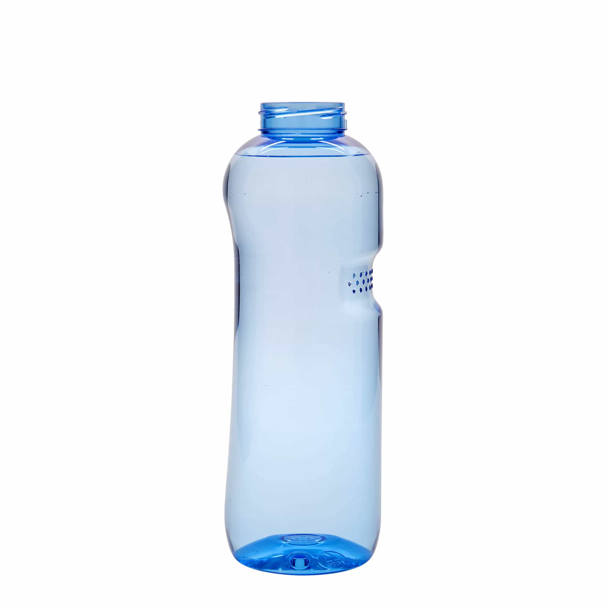 PET lahev na pití 1000 ml 'Kavodrink', plast, modrý