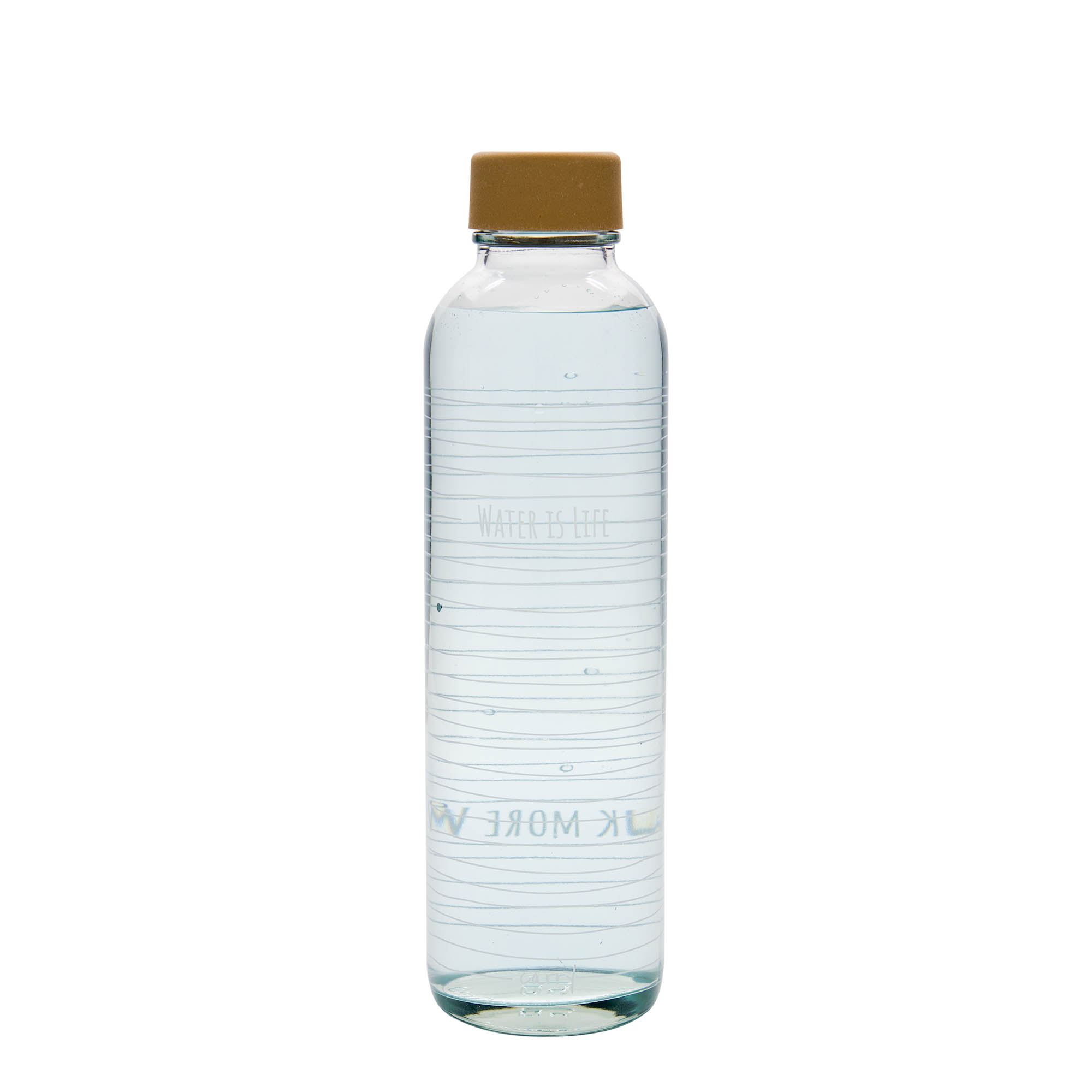 Lahev na pití 700 ml CARRY Bottle, motiv: Water is Life, uzávěr: šroubovací uzávěr