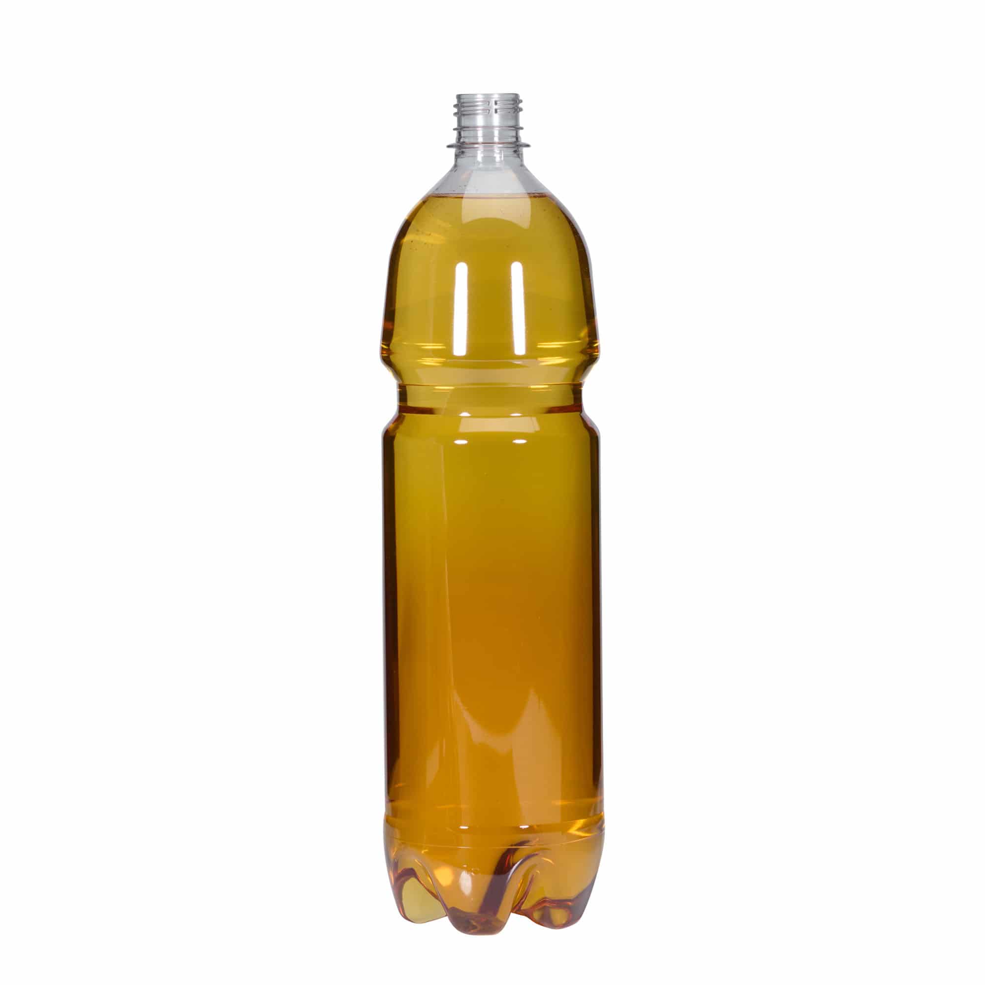 1.500 ml PET láhev univerzální, plast, hrdlo: PCO28