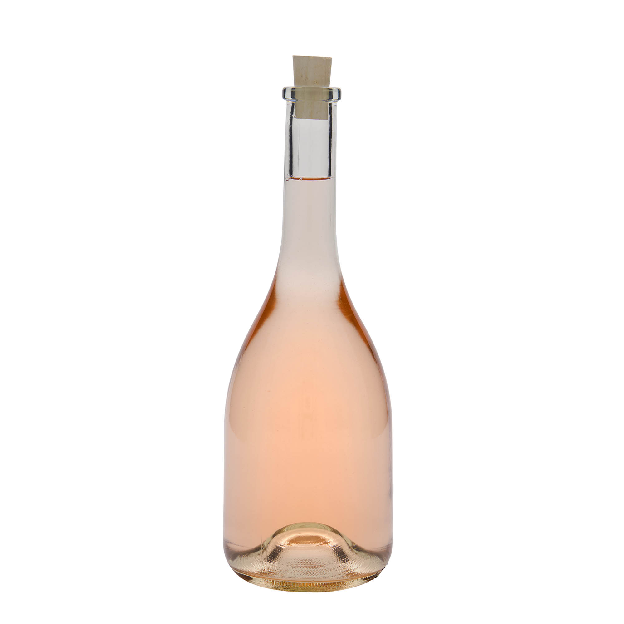 750 ml skleněná láhev 'Rustica', hrdlo: korek