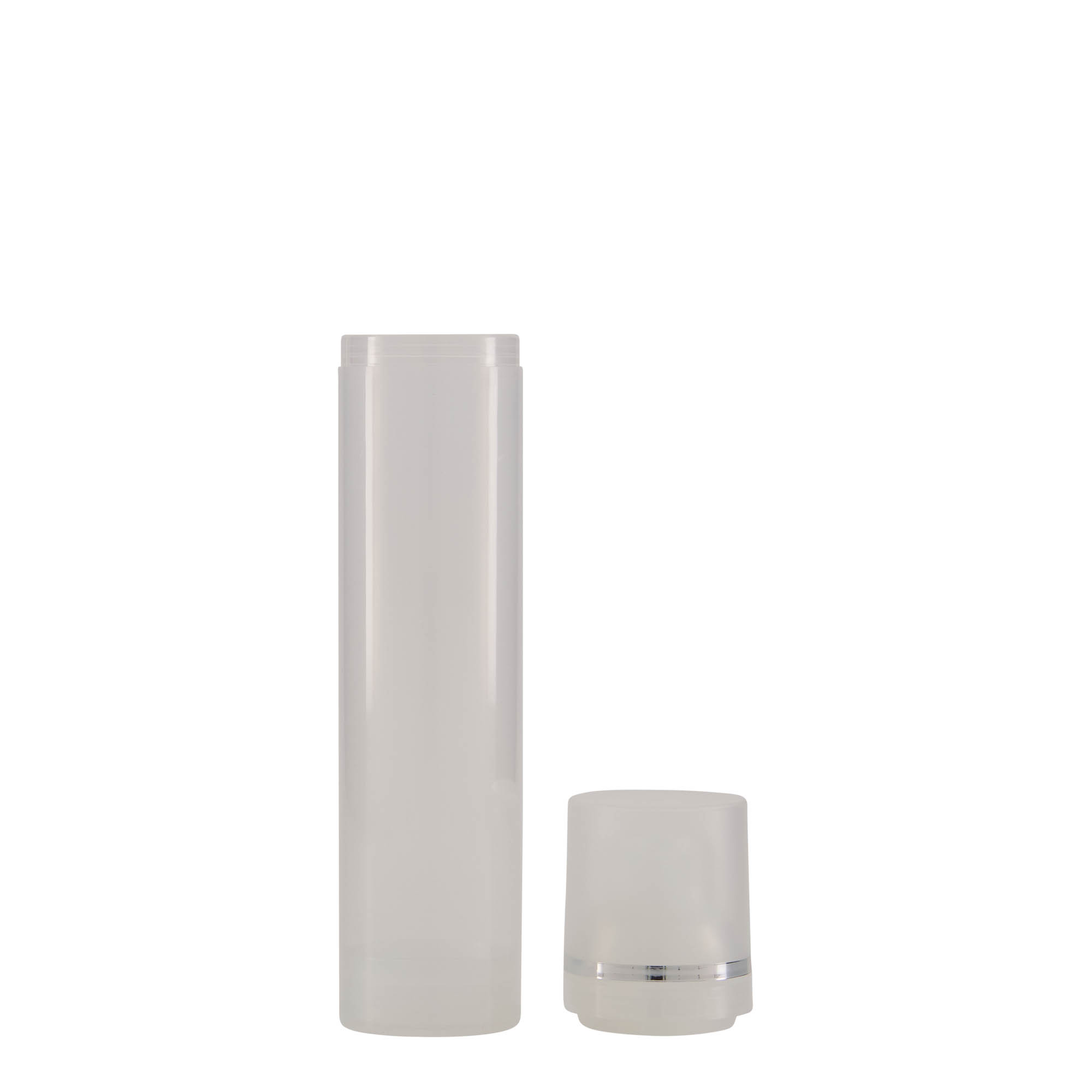 100 ml Airless dávkovač „Mezzo“, plast PP, přírodní