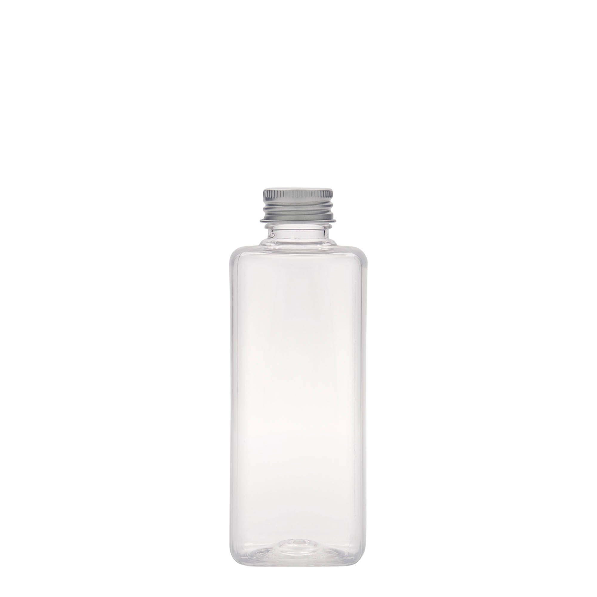 200 ml PET láhev 'Karl', čtvercová, plast, hrdlo: 24/410