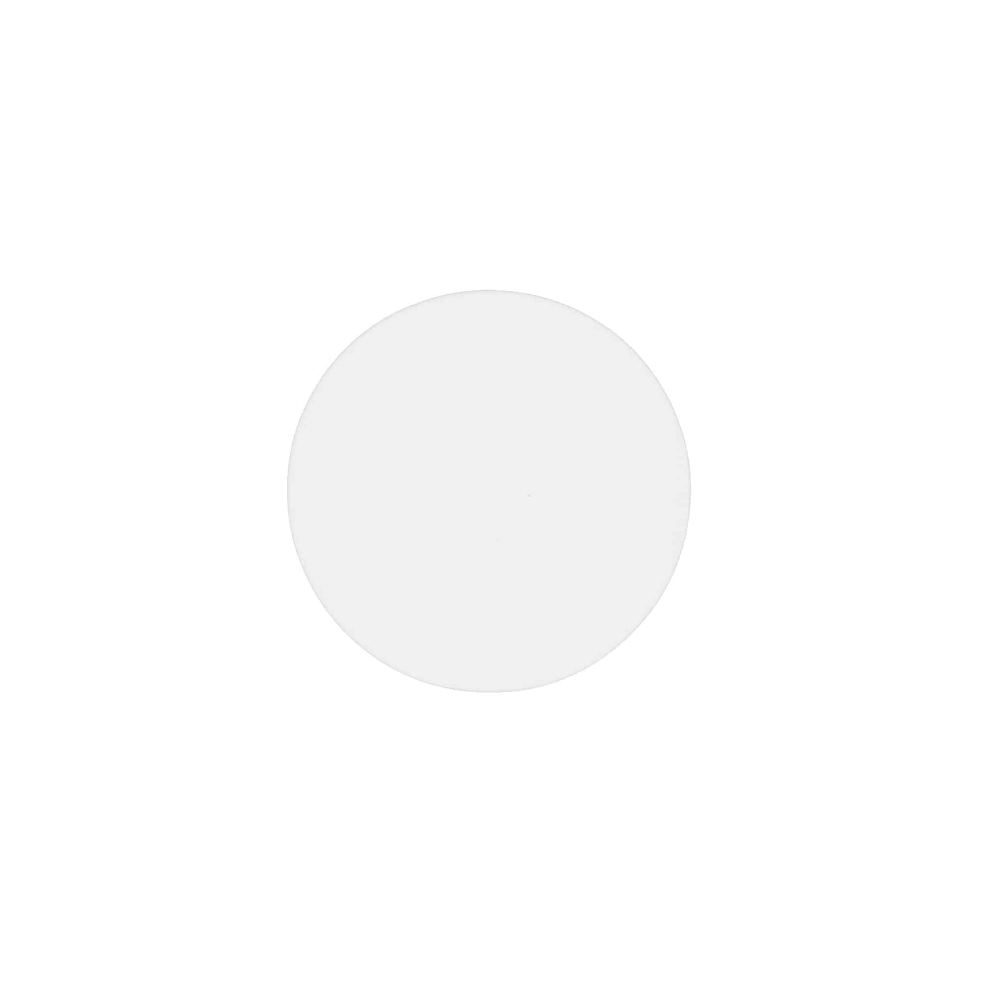 Uzávěr na šroub pro 60 ml 'Brown Line', PP, bílý Uzávěr na šroub pro 60 ml 'Brown Line', PP, bílý