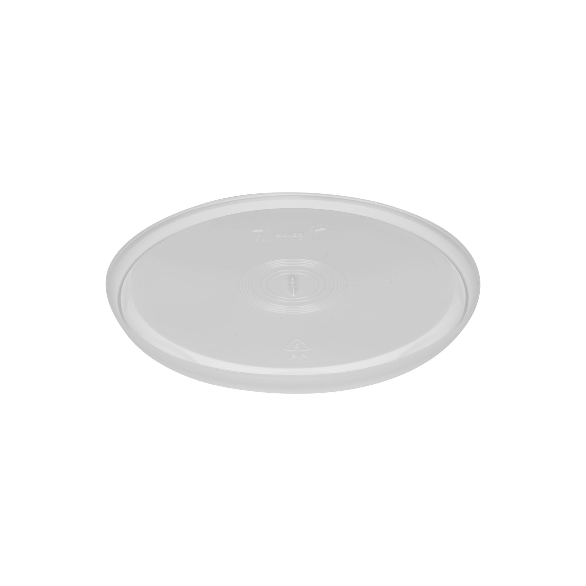 Víko pro 2,5l vědro, PP plast, bílé