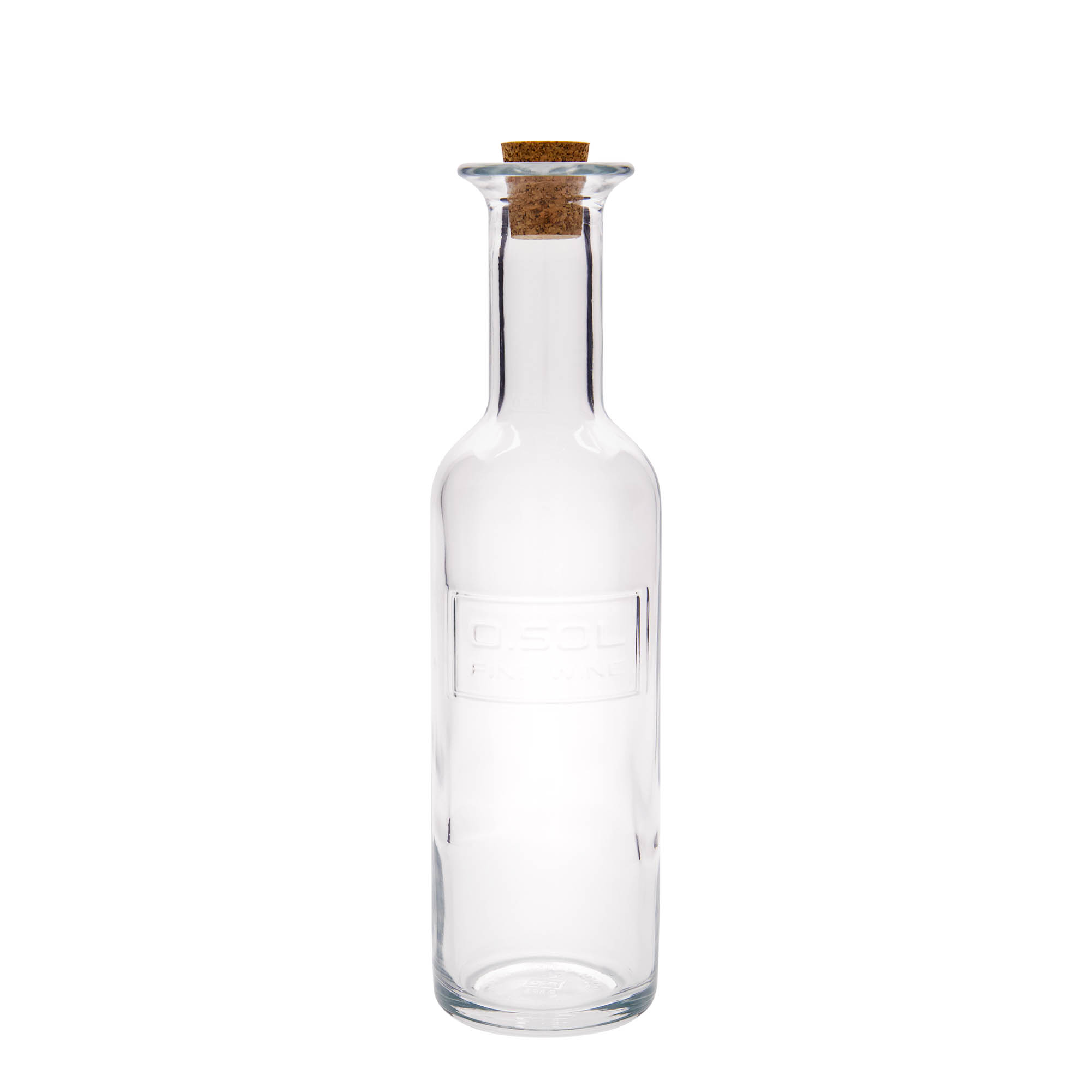 500 ml skleněná láhev 'Optima Fine Wine', hrdlo: korek