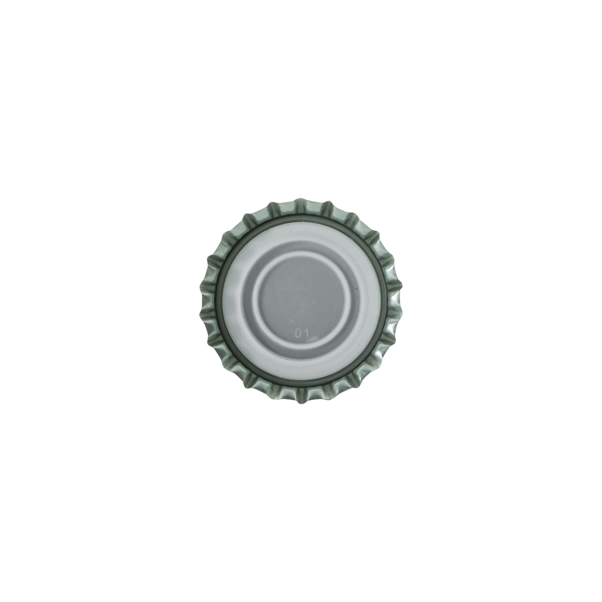 Korunkové uzávěry 29 mm, kov, černé