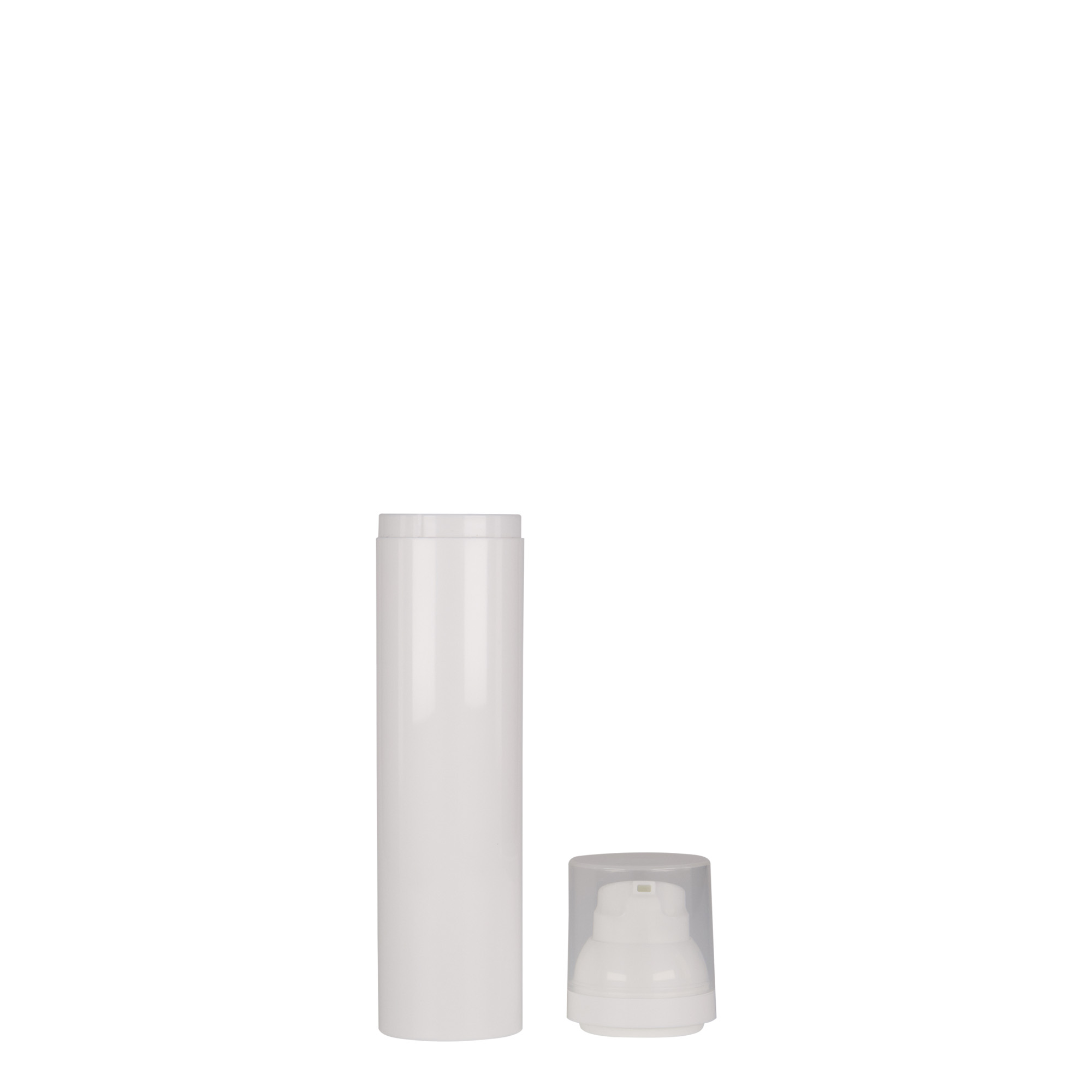 100 ml Airless dávkovač 'Mezzo', PP-plast, bílý 100 ml Airless dávkovač 'Mezzo', PP-plast, bílý