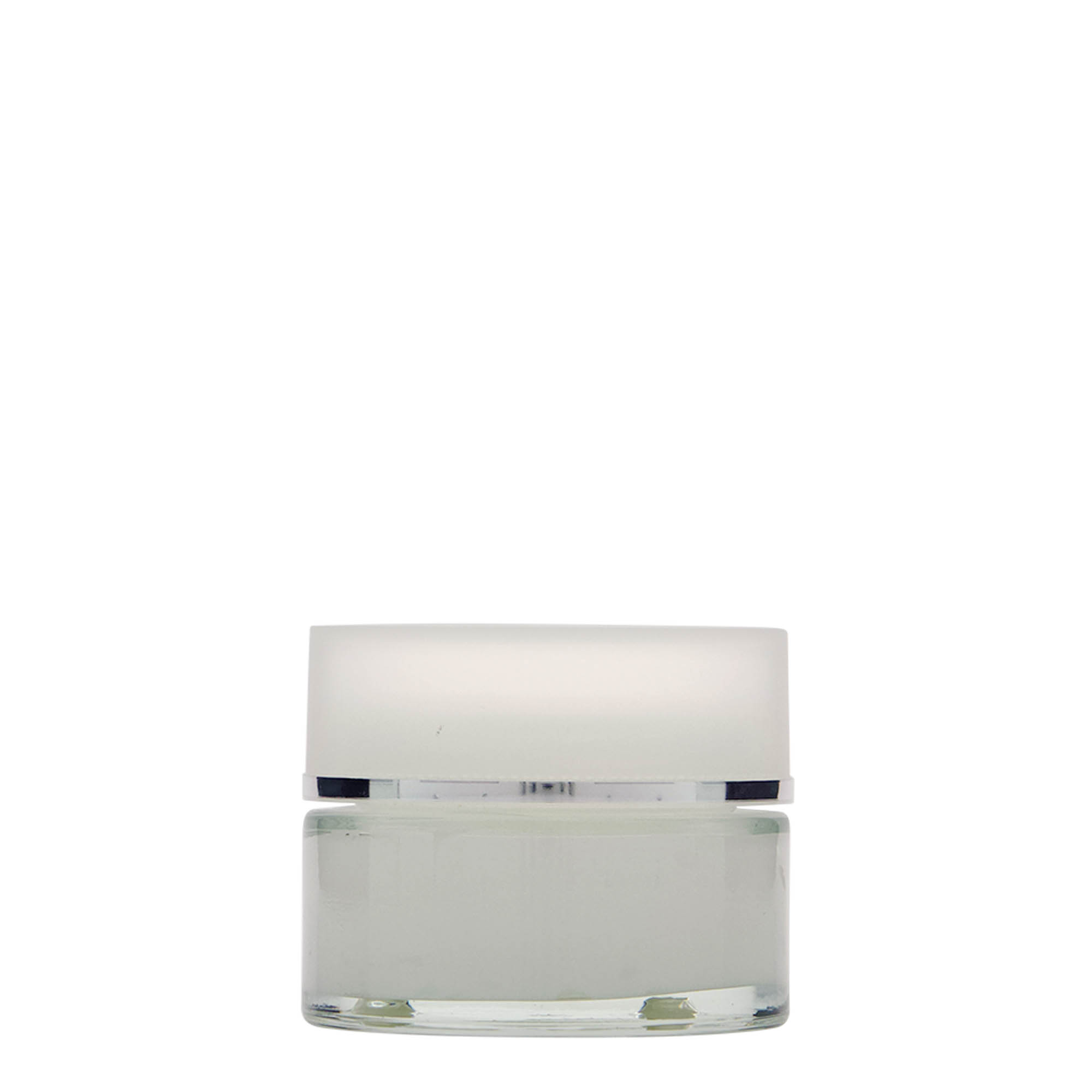 50 ml kelímek 'Clear Edition', sklo, hrdlo: šroubovací uzávěr 50 ml kelímek 'Clear Edition', sklo, hrdlo: šroubovací uzávěr